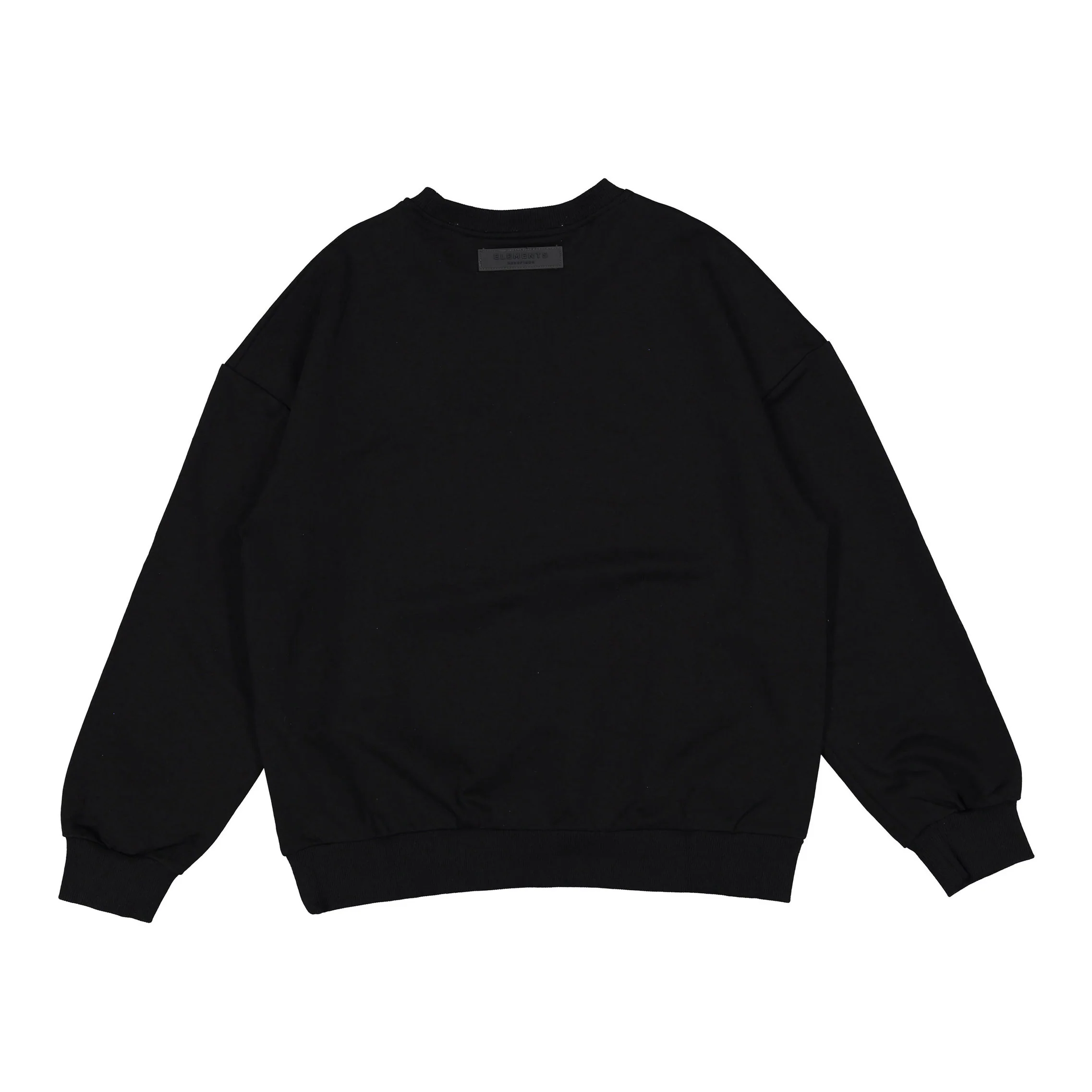 ELEMENTS Black Logo Crew Neck Sweatshirt - Image 3