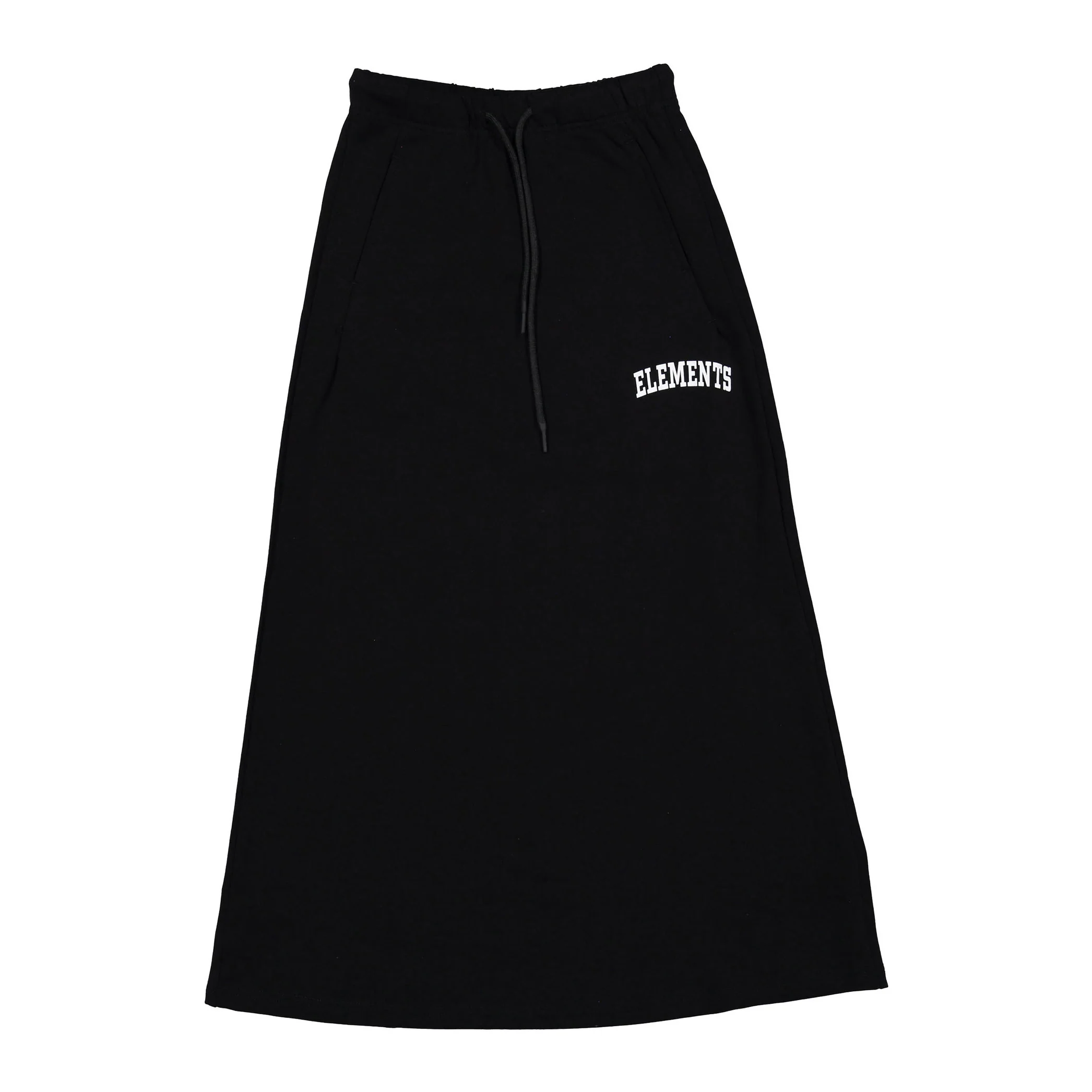 ELEMENTS Black Maxi Sweat Skirt