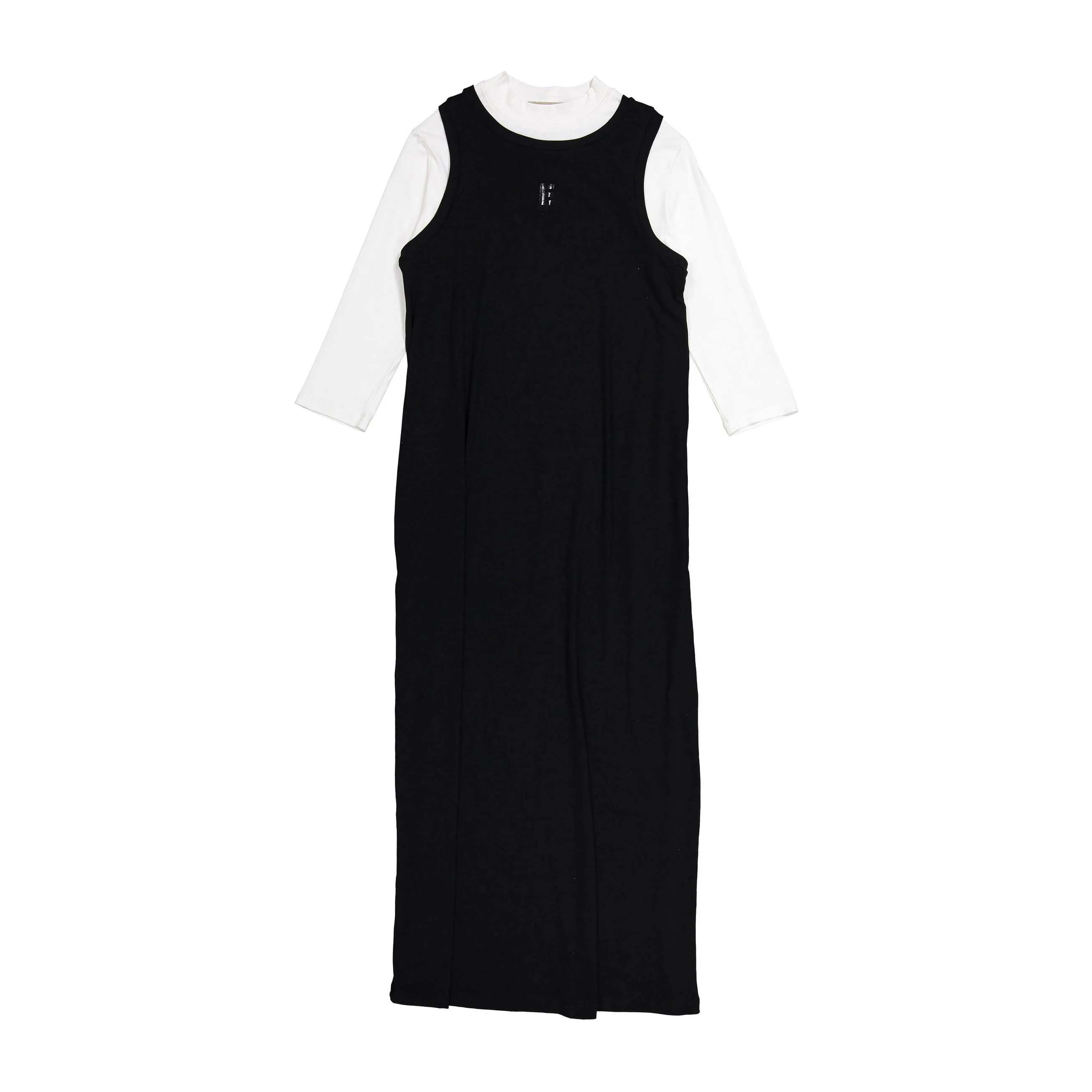 Elements Black Mock Tee Dress