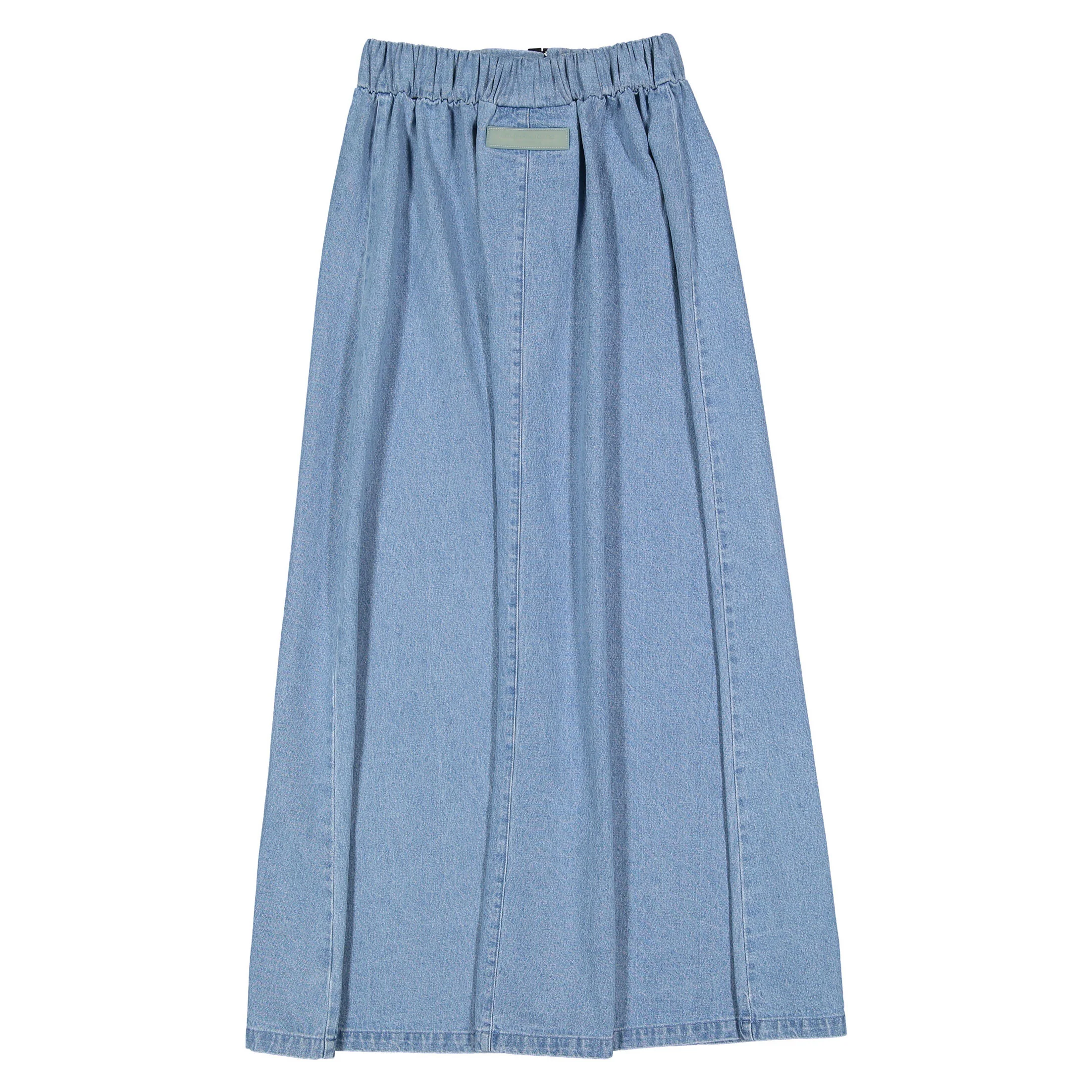 ELEMENTS Blue Denim Buckle Skirt - Image 3