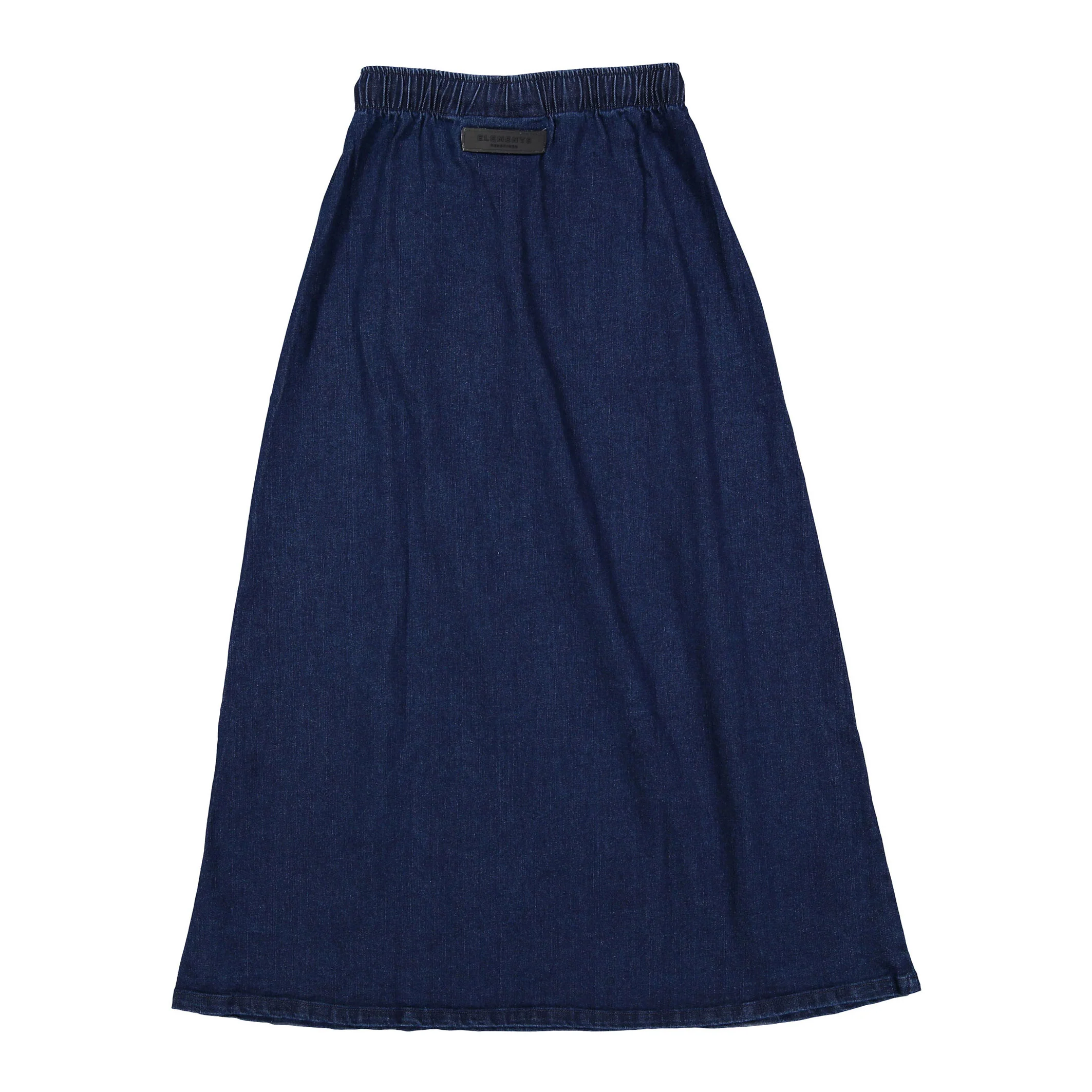 ELEMENTS Blue Denim Maxi Sweat Skirt - Image 3