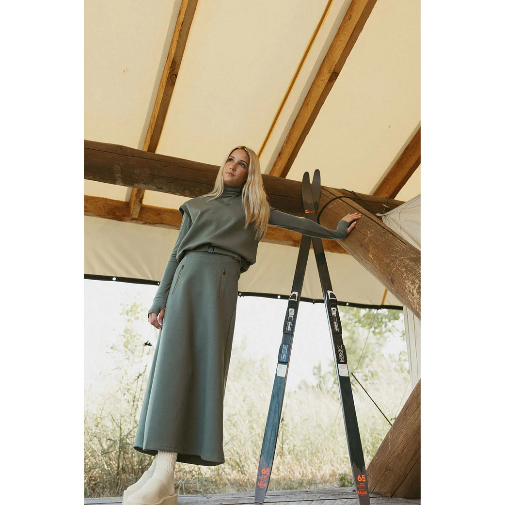 ELEMENTS Sage Scuba Buckle Skirt - Image 2