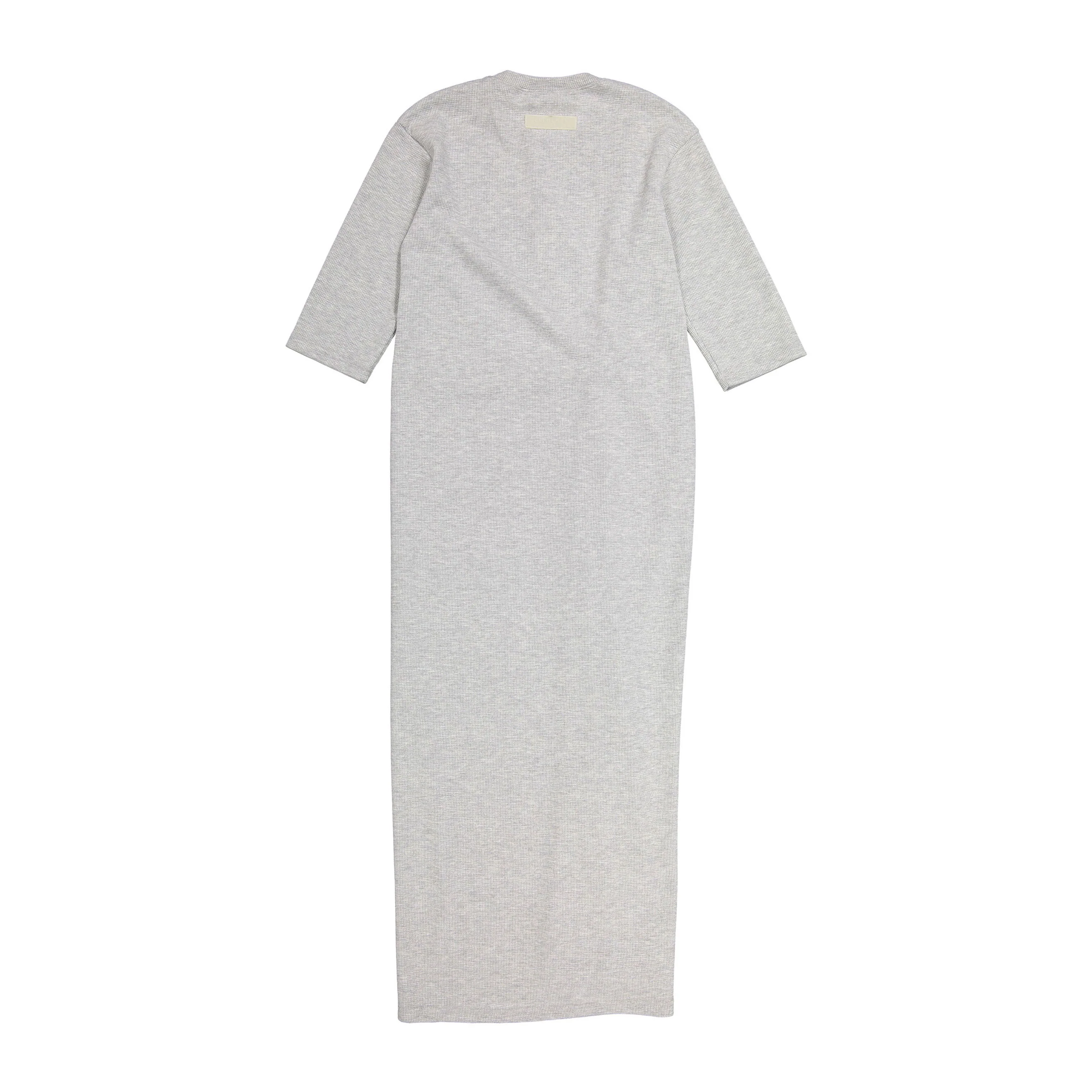 Elements Grey Waffle Tie Dress - Image 2