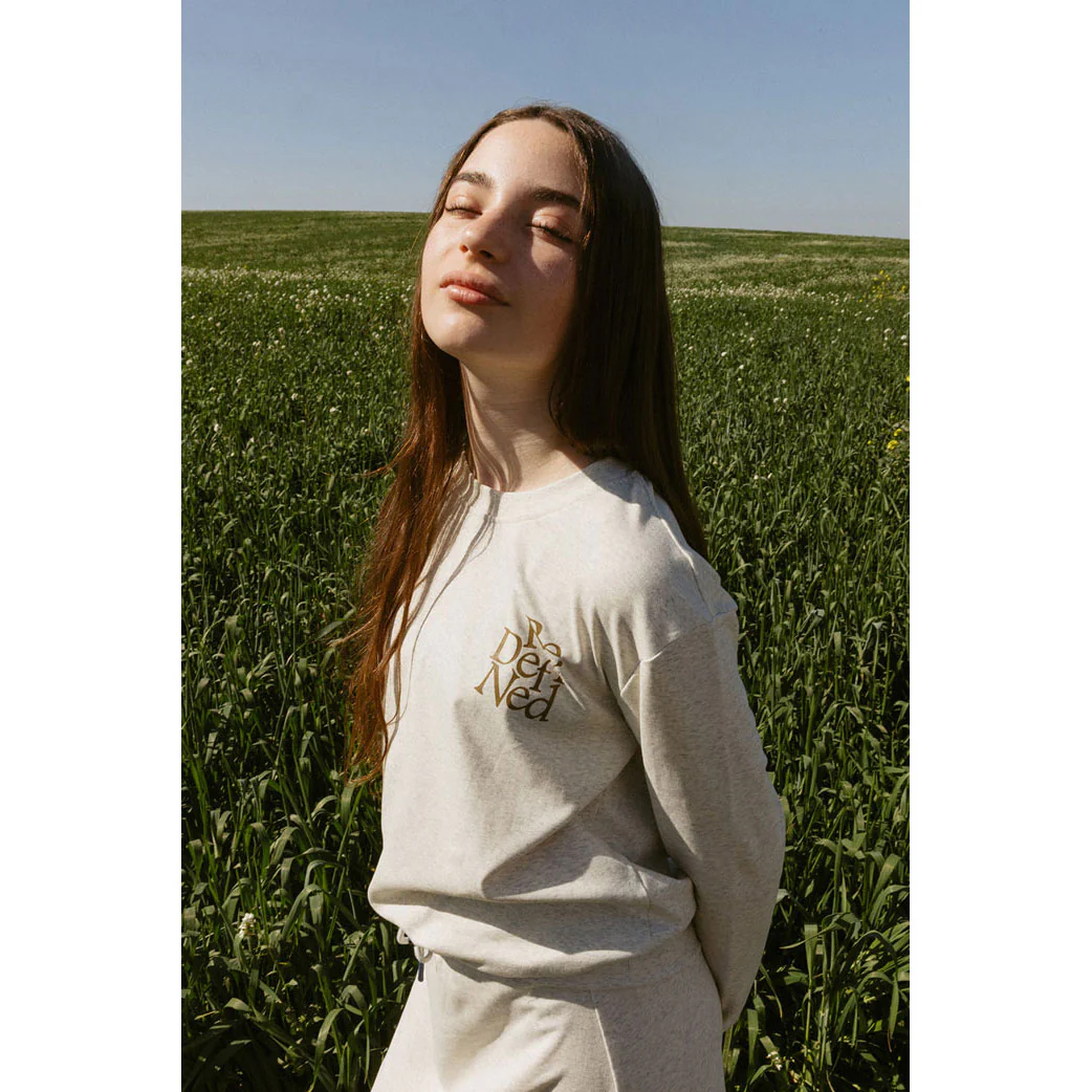 Elements Heather Grey Thin Sweatshirt - Image 2
