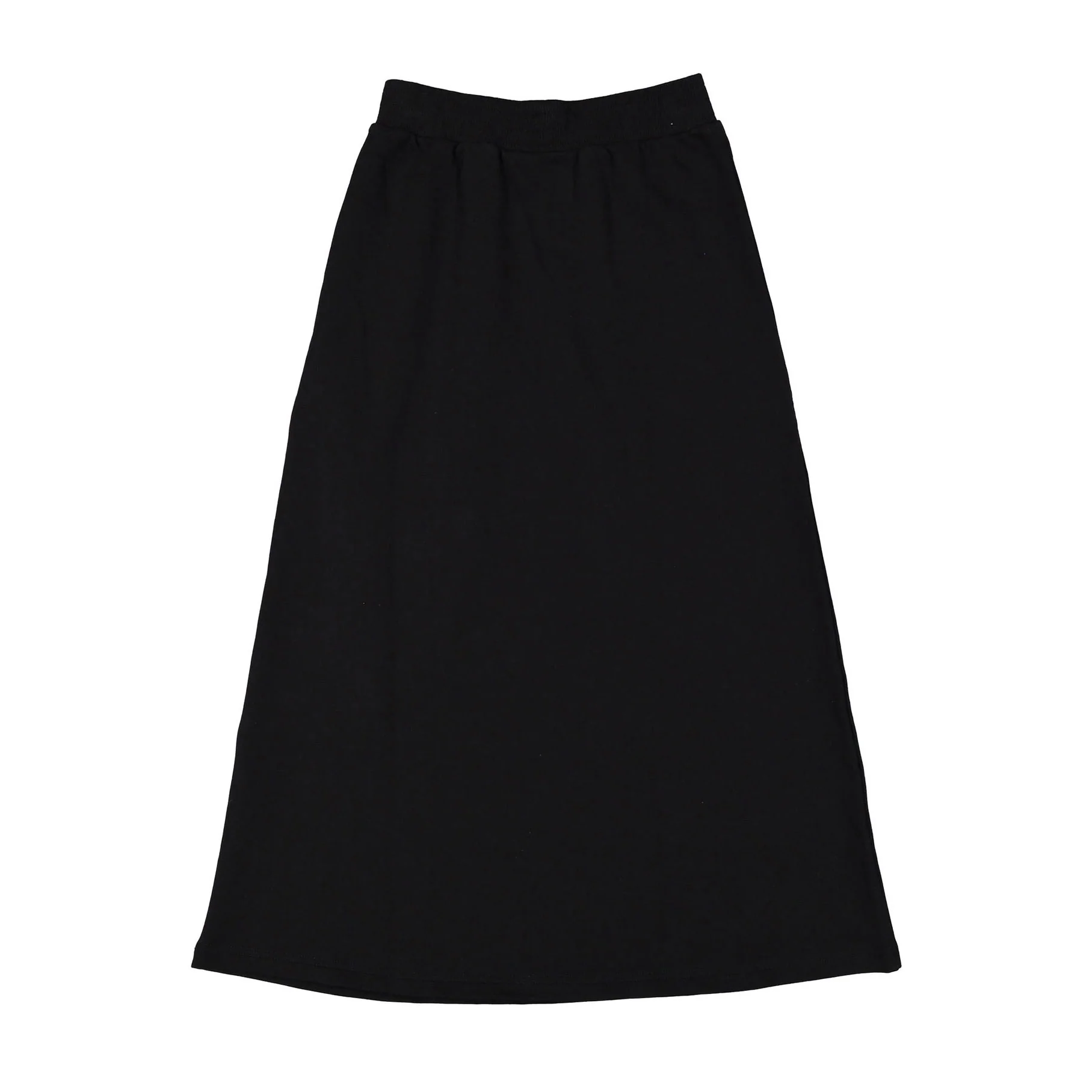 ELEMENTS Jet Black A-line Sweatshirt Skirt - Image 2