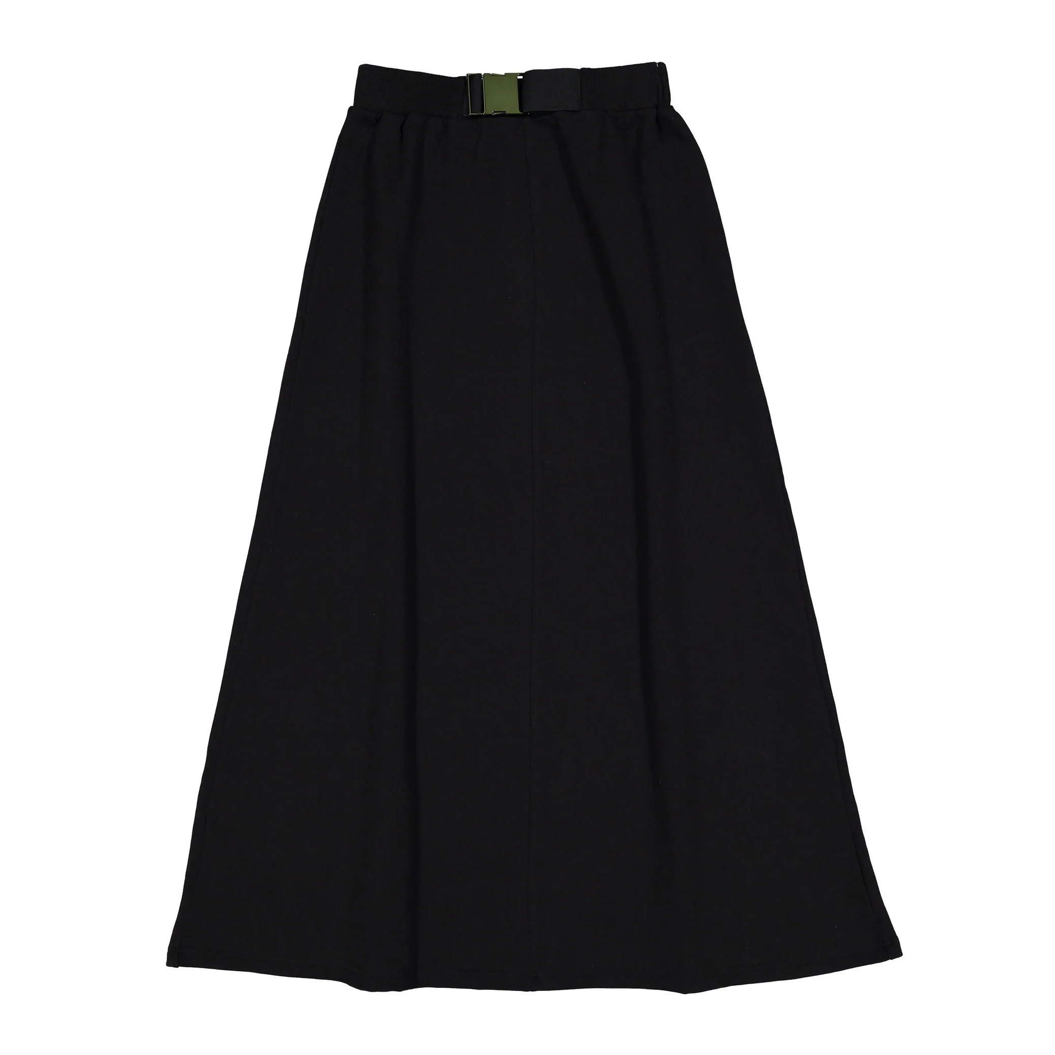 ELEMENTS Jet Black Buckle Sweatshirt Skirt