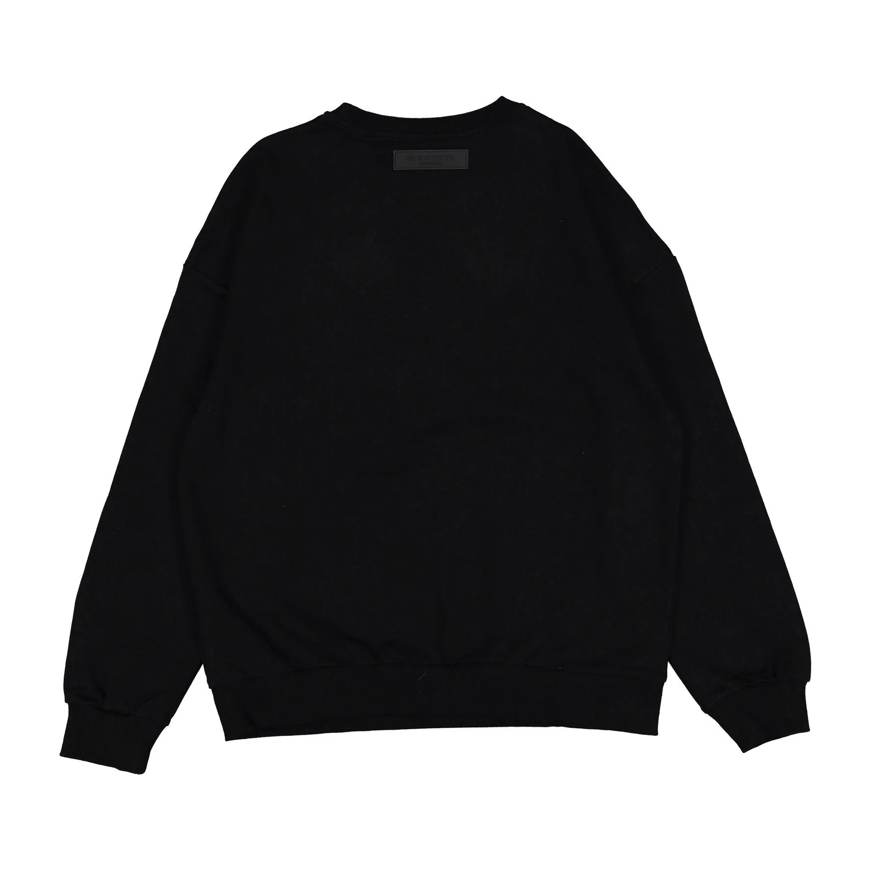 ELEMENTS Jet Black Logo Sweatshirt - Image 2