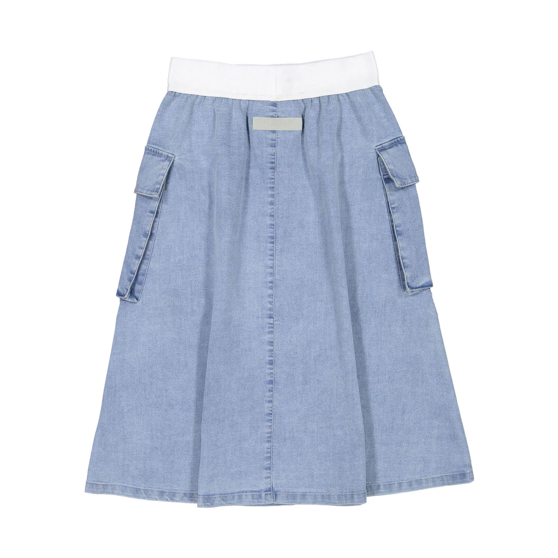 Elements Light Blue Denim Sports Club Skirt - Image 3