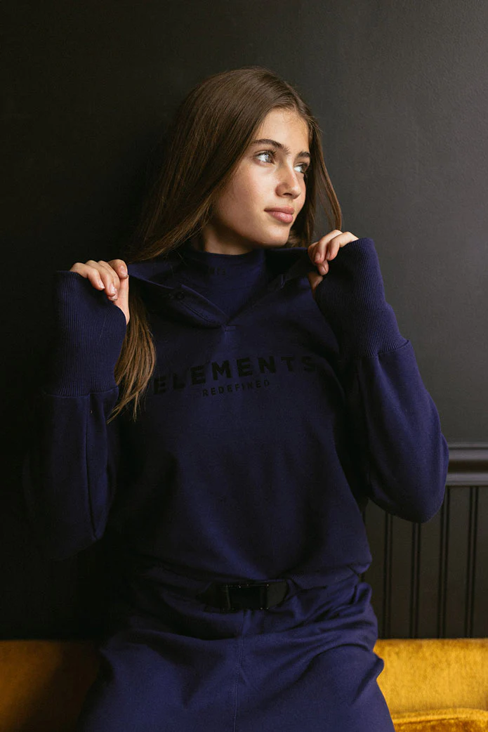ELEMENTS Midnight Polo Sweatshirt - Image 2