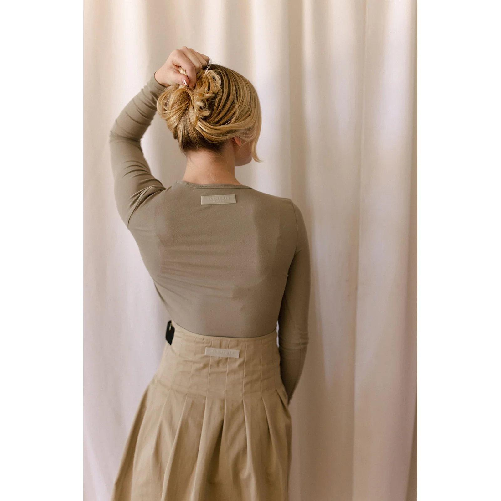 Elements Olive Rubber E Tee - Image 6
