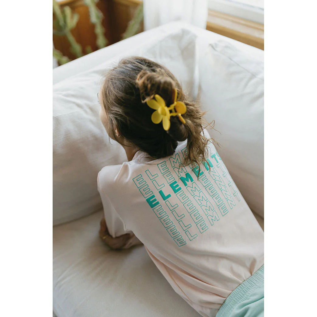 ELEMENTS Peach Logo Tee - Image 4