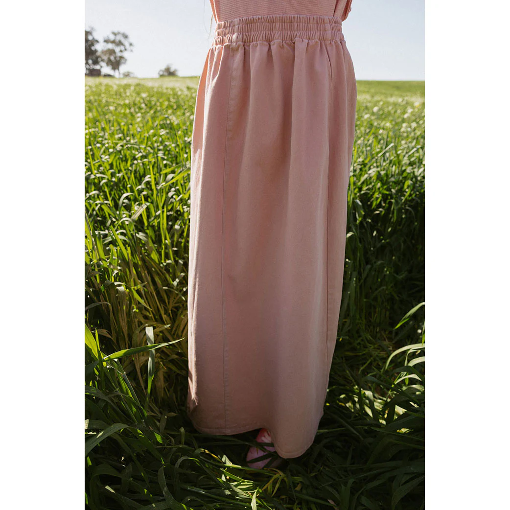 Elements Rose Pink Elastic Skirt - Image 2
