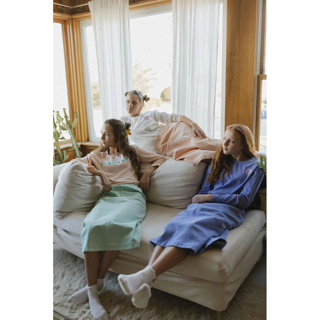 ELEMENTS Seafoam Denim Skirt - Image 2