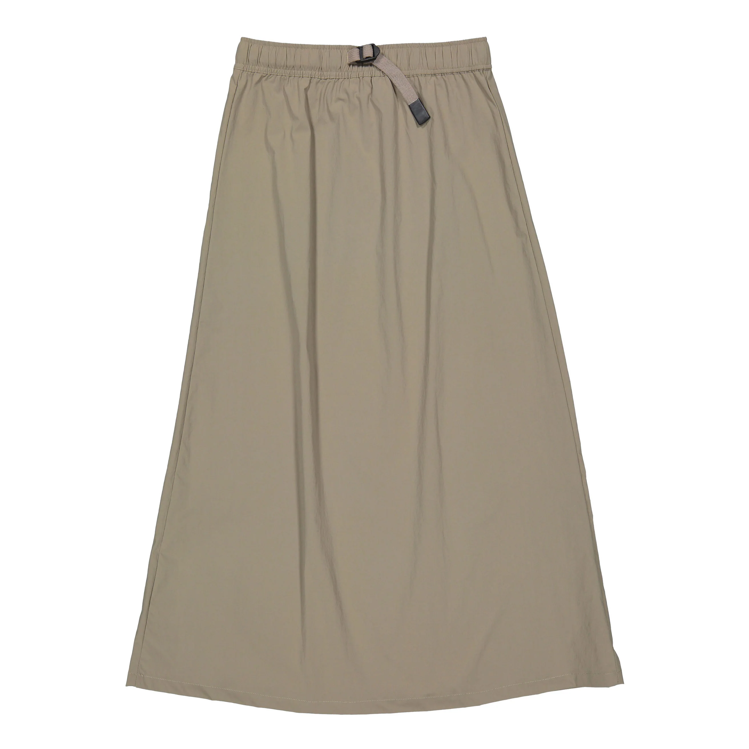 Elements Taupe Stretch Cotton Skirt