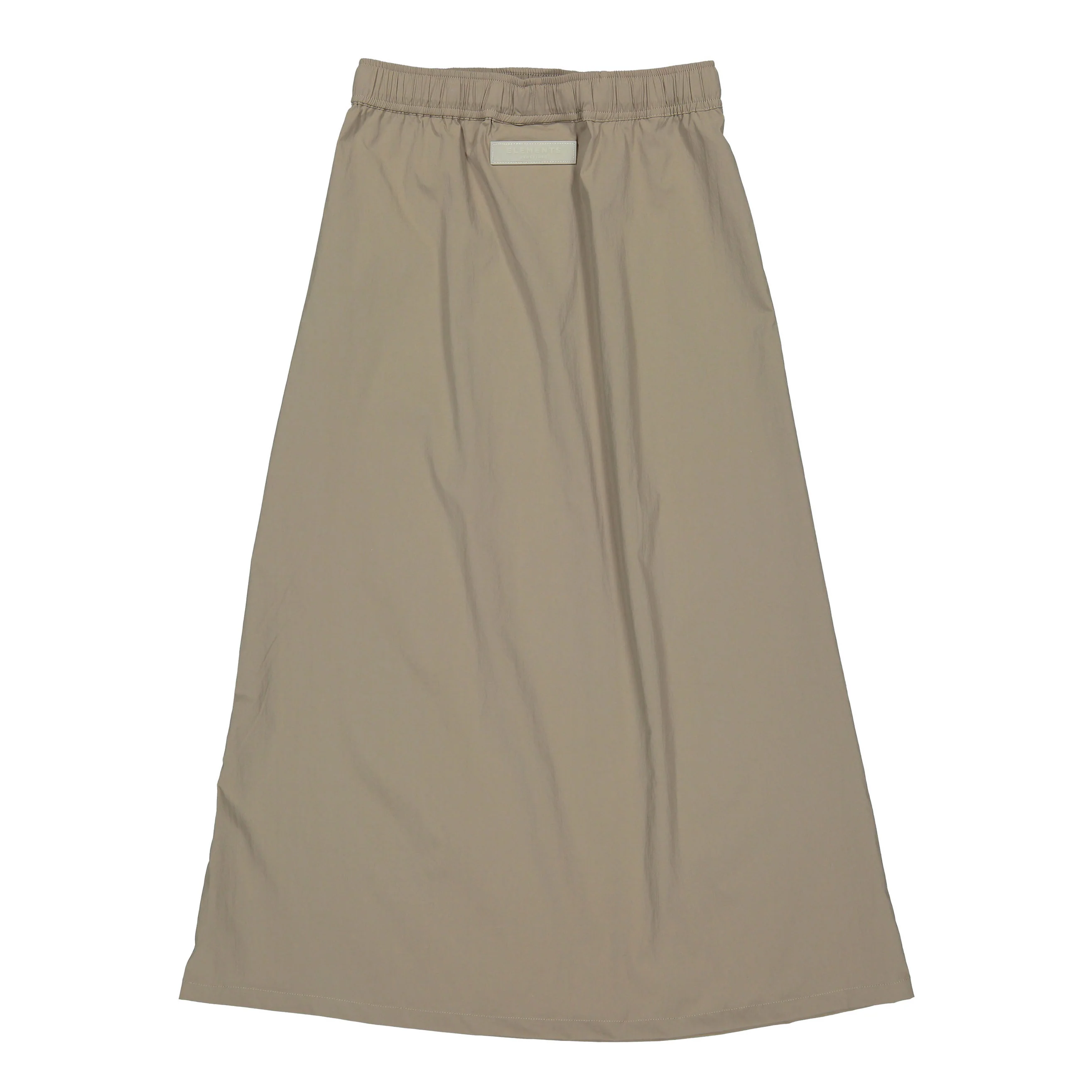 Elements Taupe Stretch Cotton Skirt - Image 2