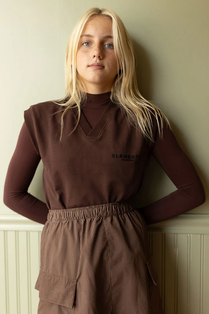 ELEMENTS Umber Sweatshirt Vest - Image 3
