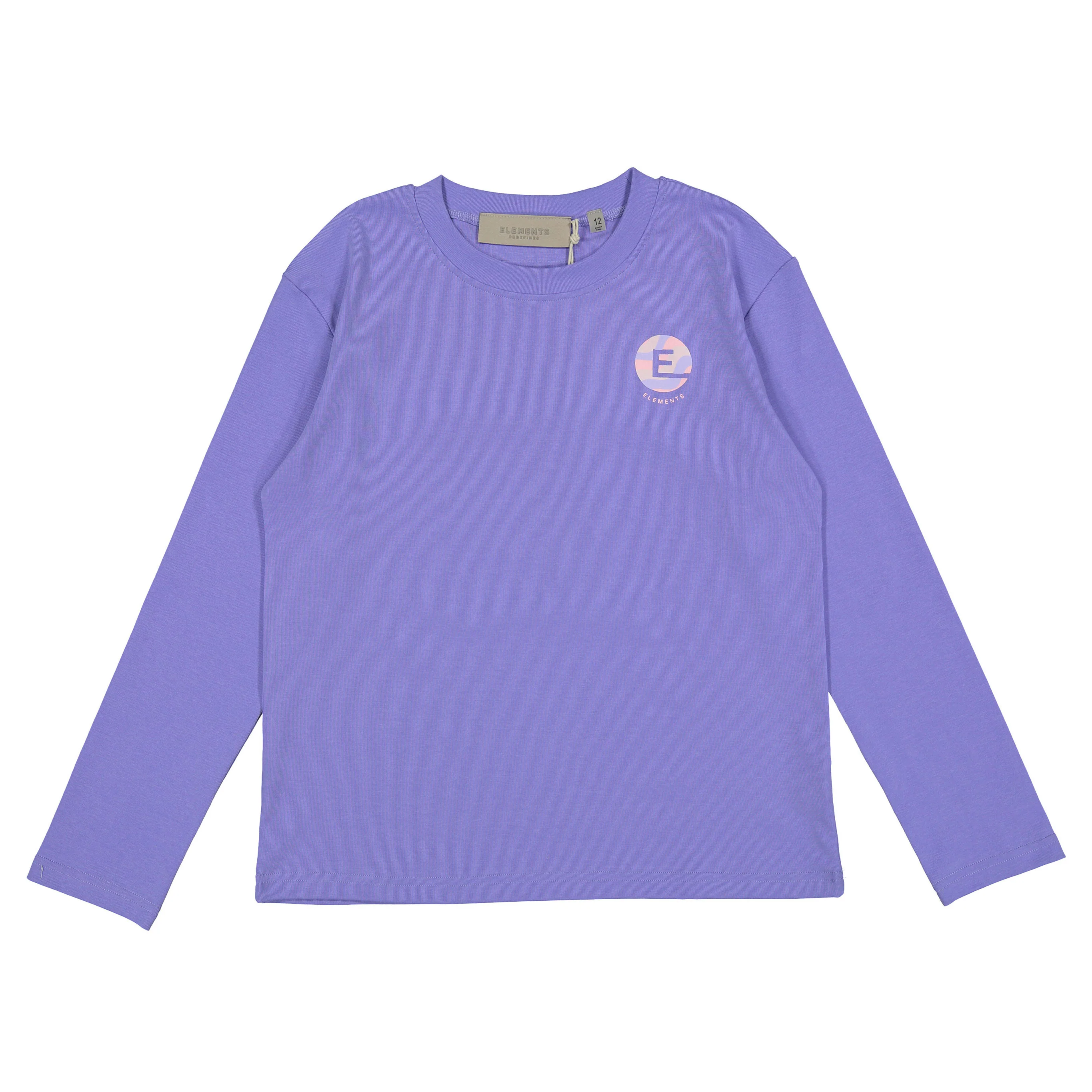 ELEMENTS Violet Chest Logo Tee