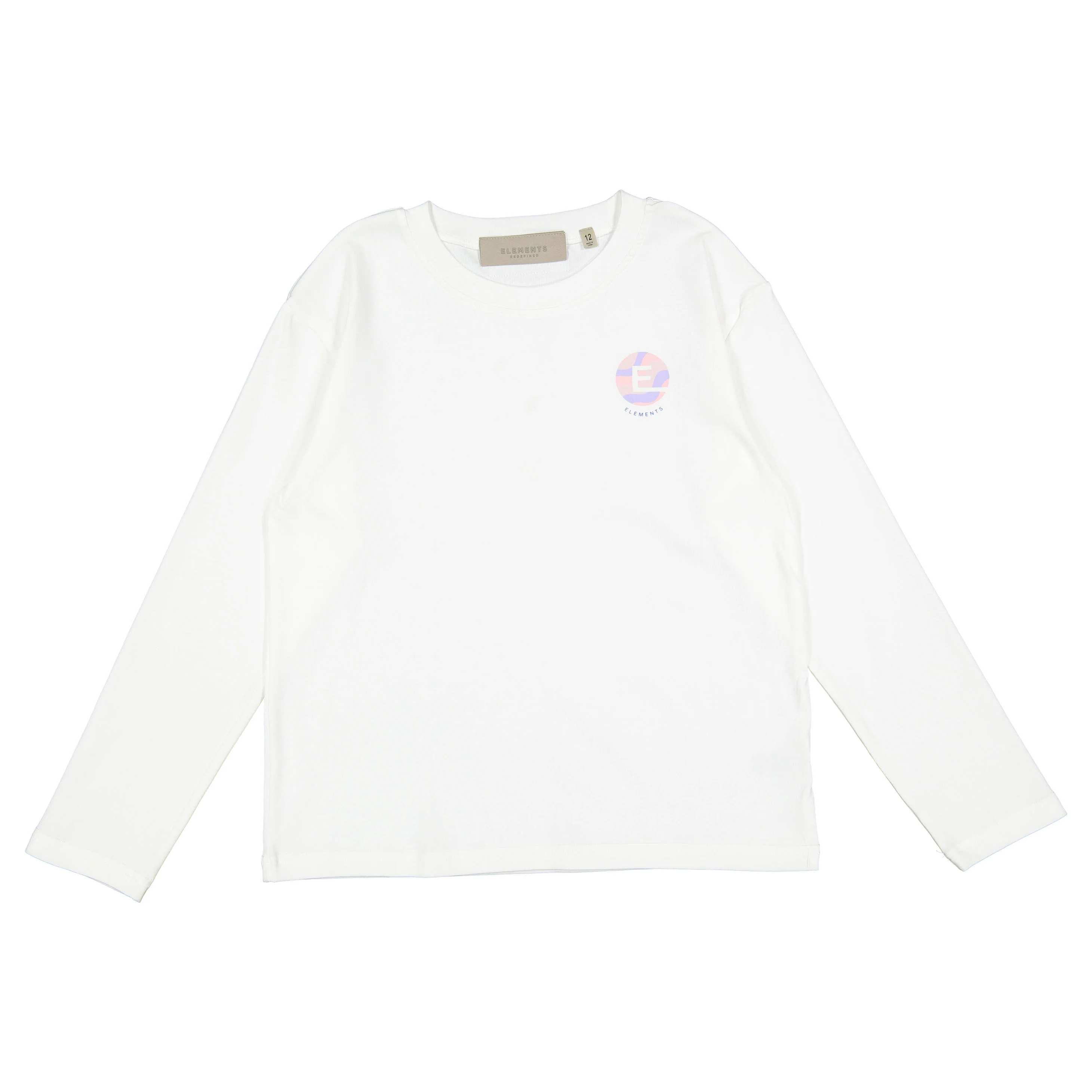 ELEMENTS White Chest Logo Tee