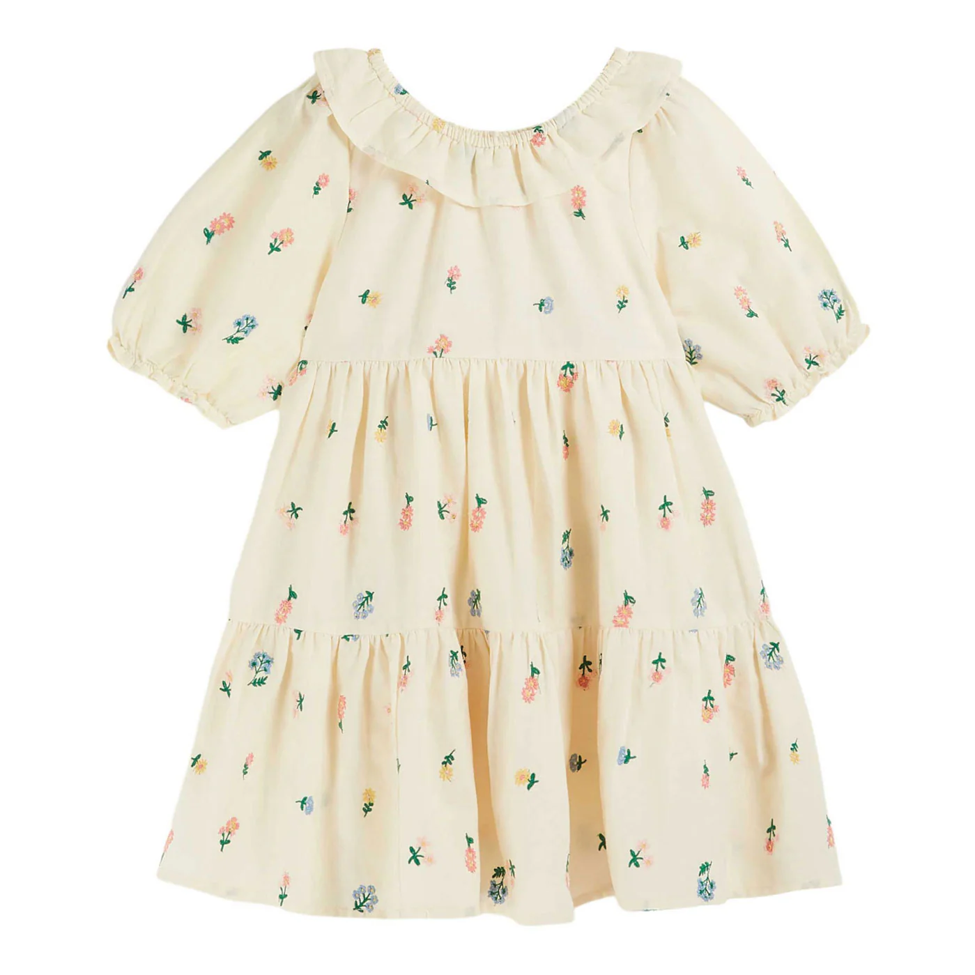 Emile et Ida  All Over Embroidered Dress