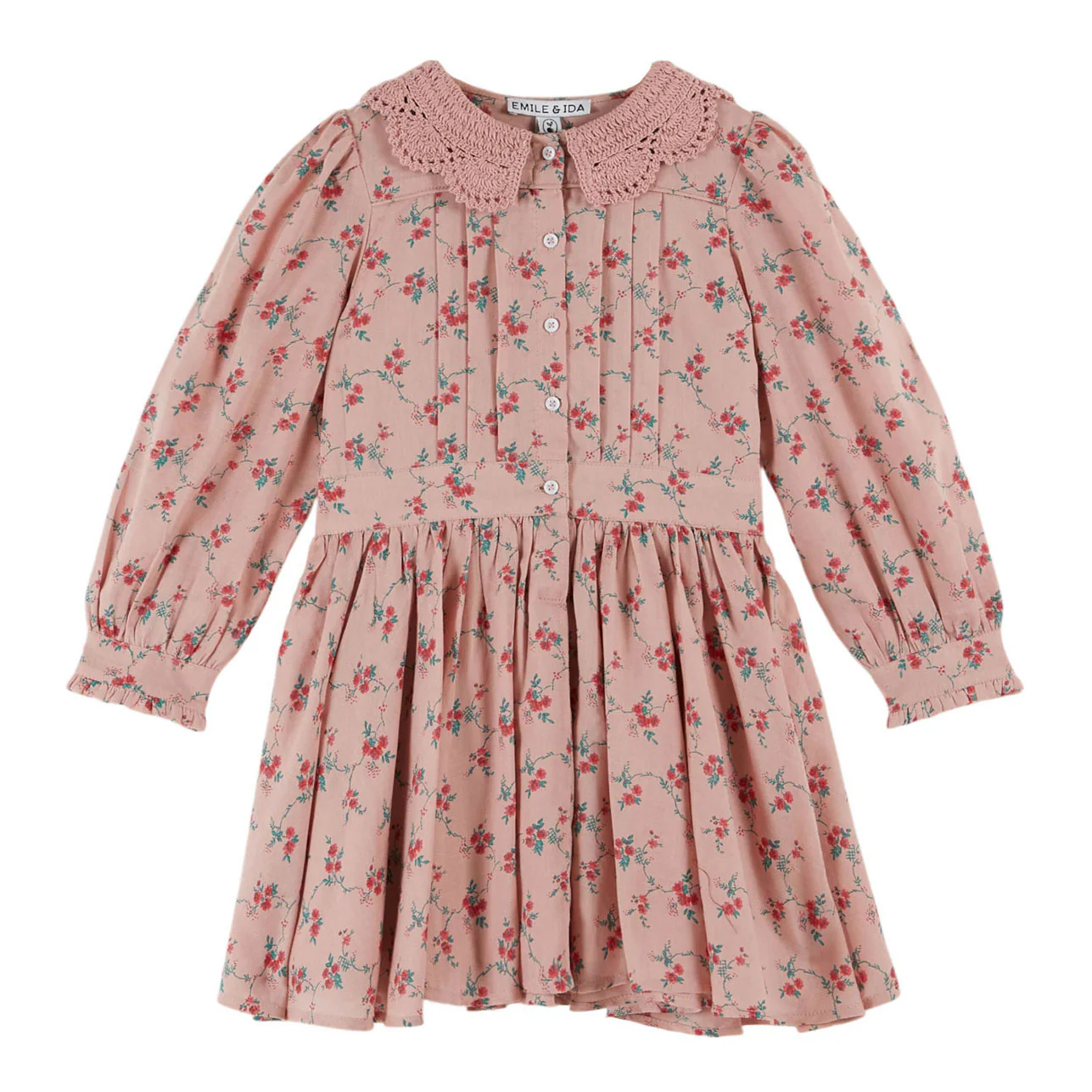 Emile et Ida Aster Crochet Collar Drees