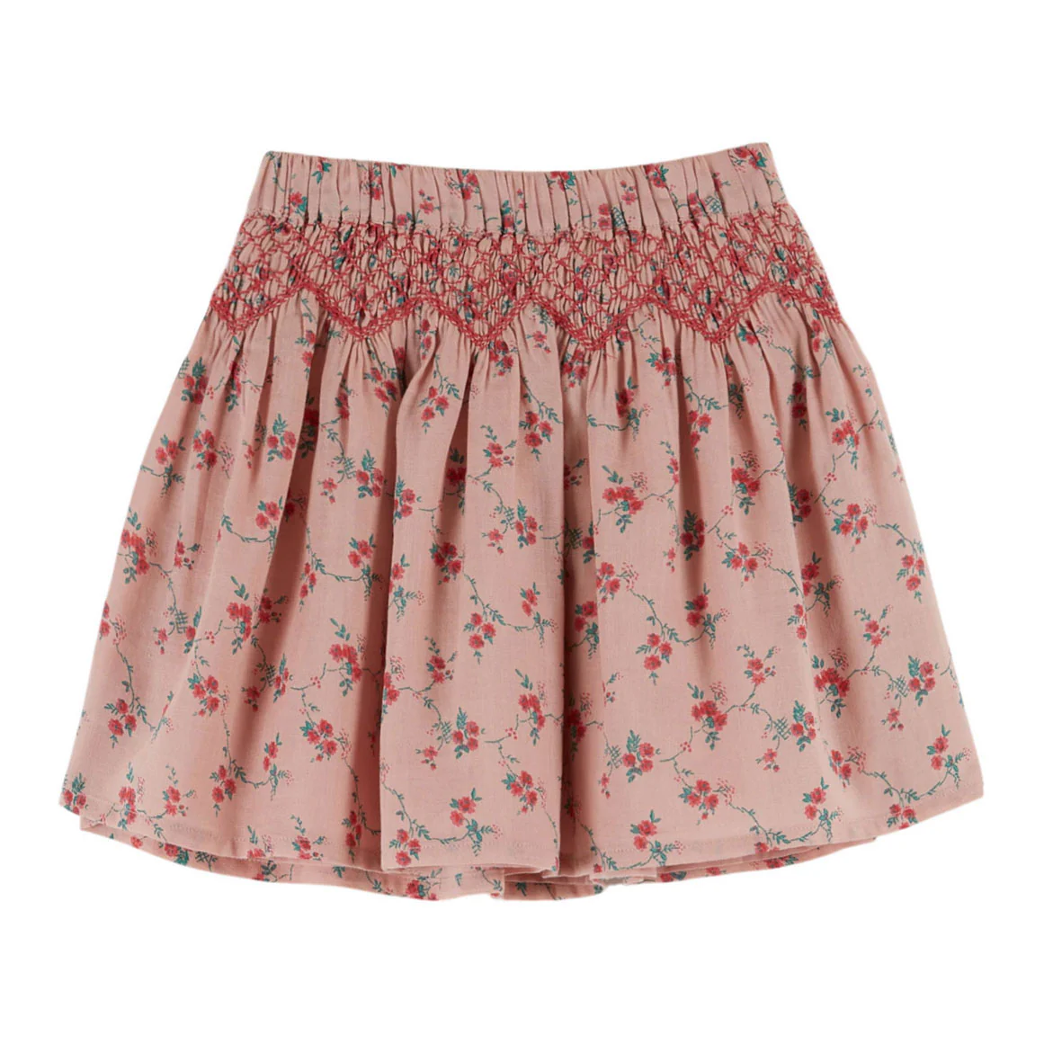 Emile et Ida Aster Embroidered Skirt - Image 2