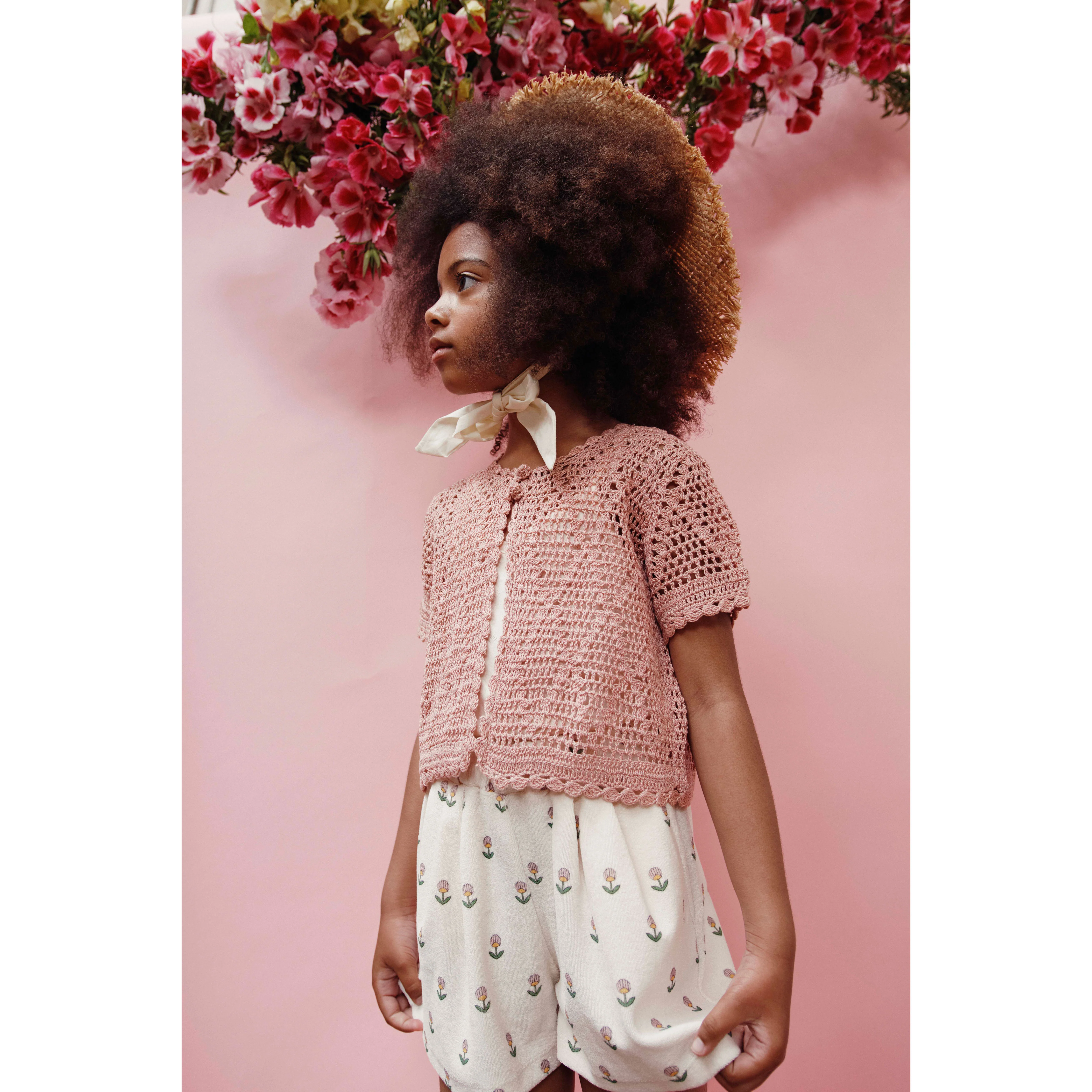Emile et Ida Blossom Crochet Cardigan - Image 2