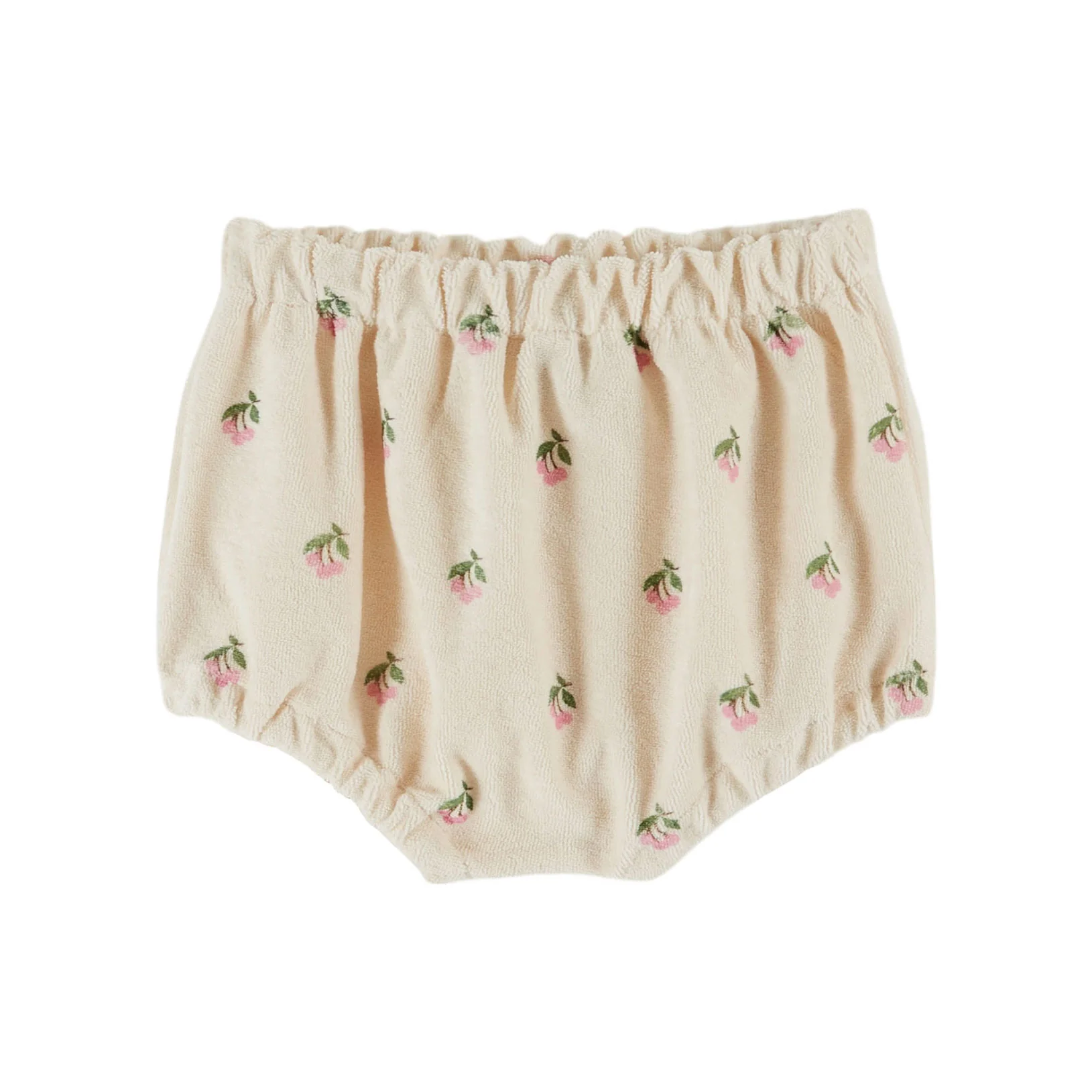 Emile et Ida Cerisette Creme Printed Bloomer