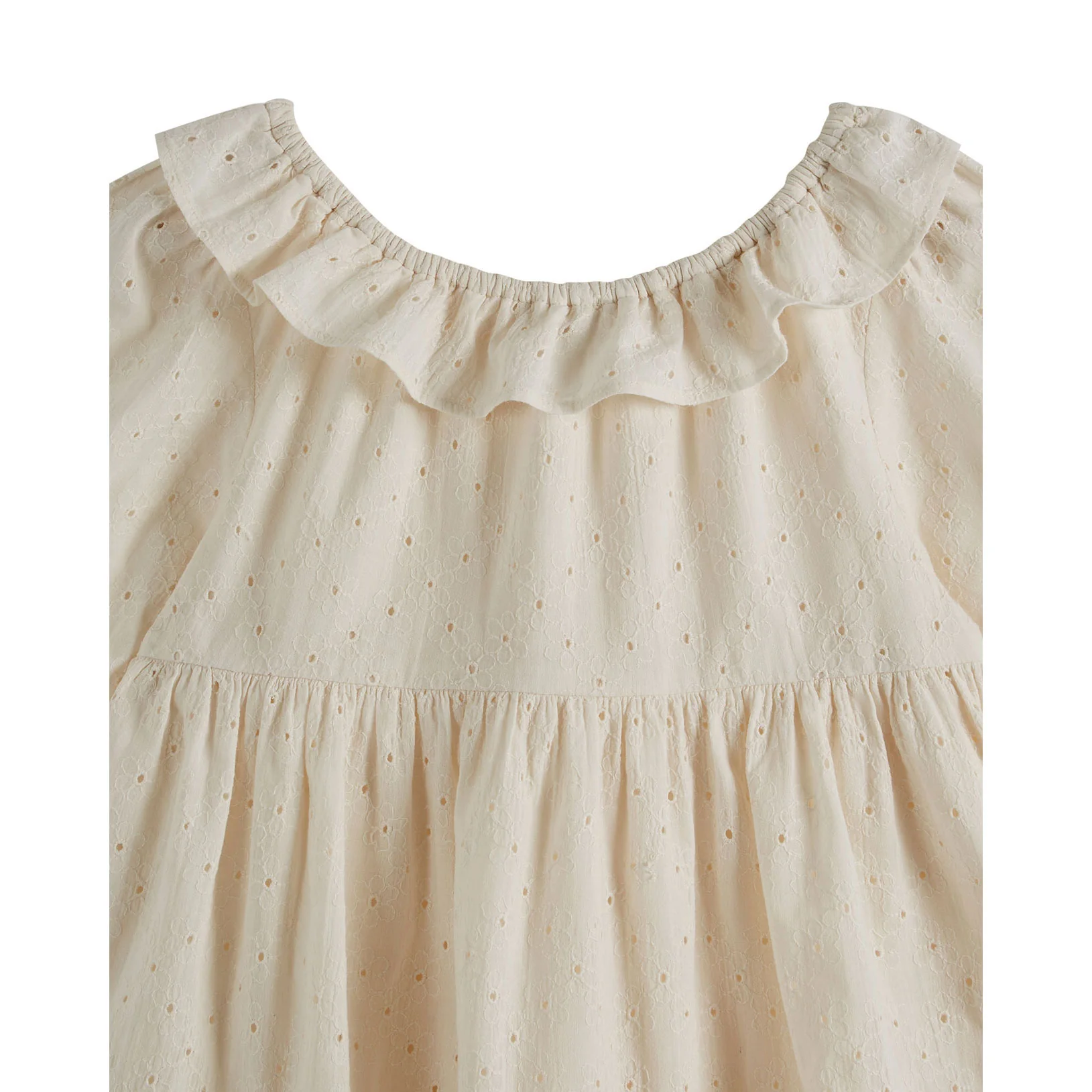 Emile et Ida Chantilly Embroidered Anglaise Dress - Image 2
