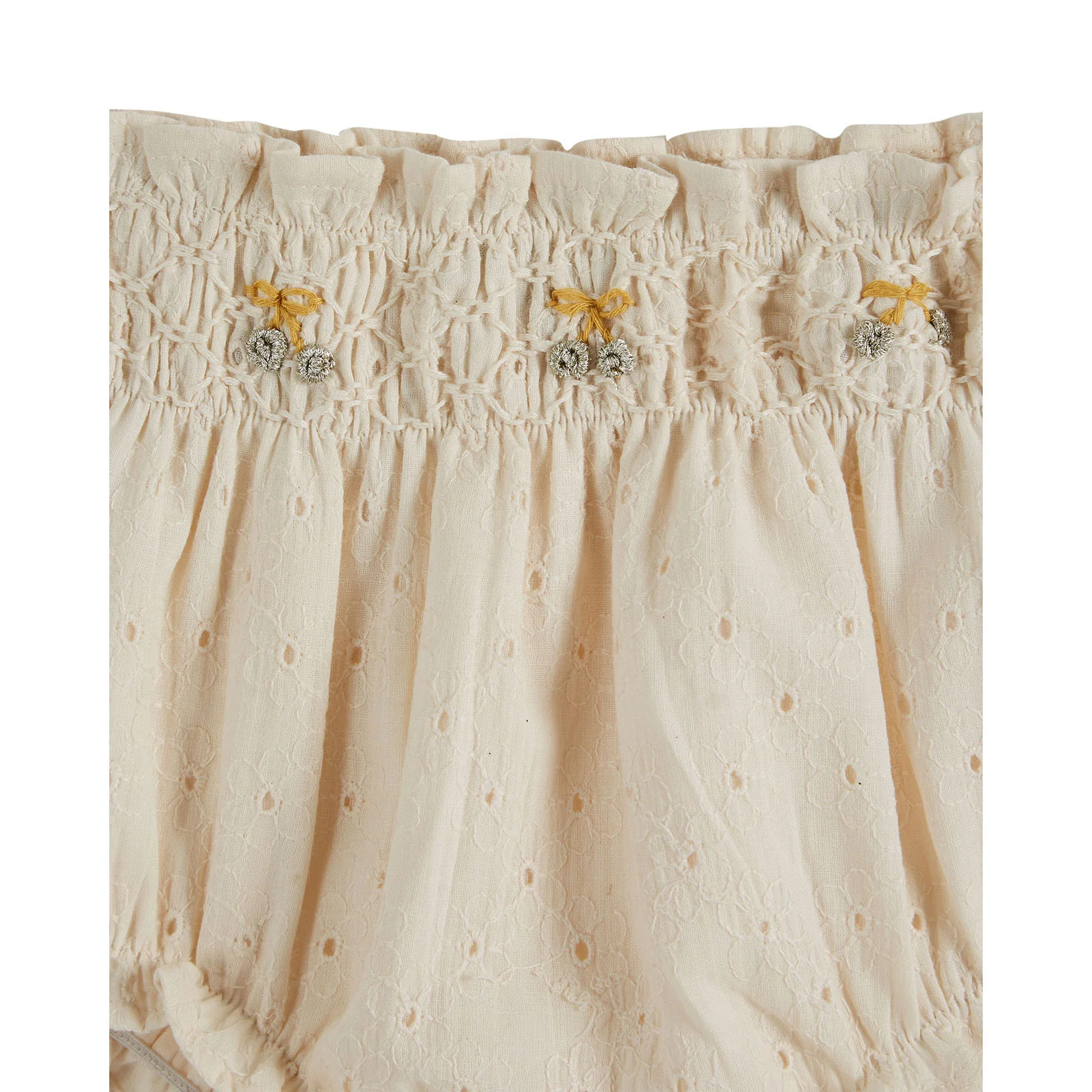 Emile et Ida Chantilly Embroidered Bloomer - Image 2
