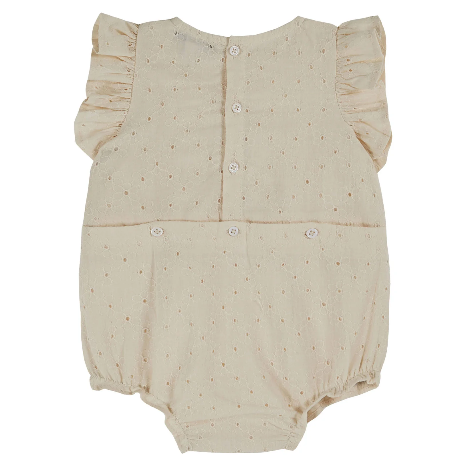 Emile et Ida Chantilly Embroidered Romper - Image 2