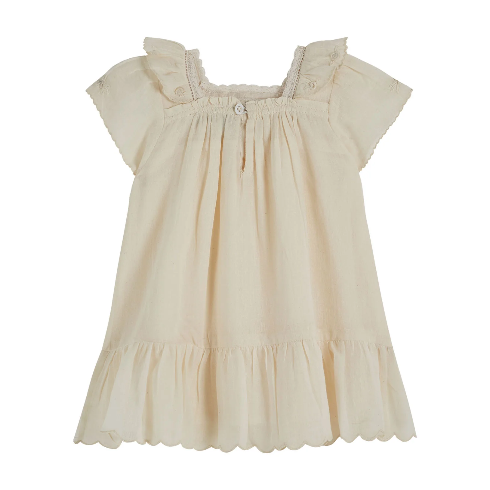 Emile et Ida Chantilly Vintage Dress - Image 3