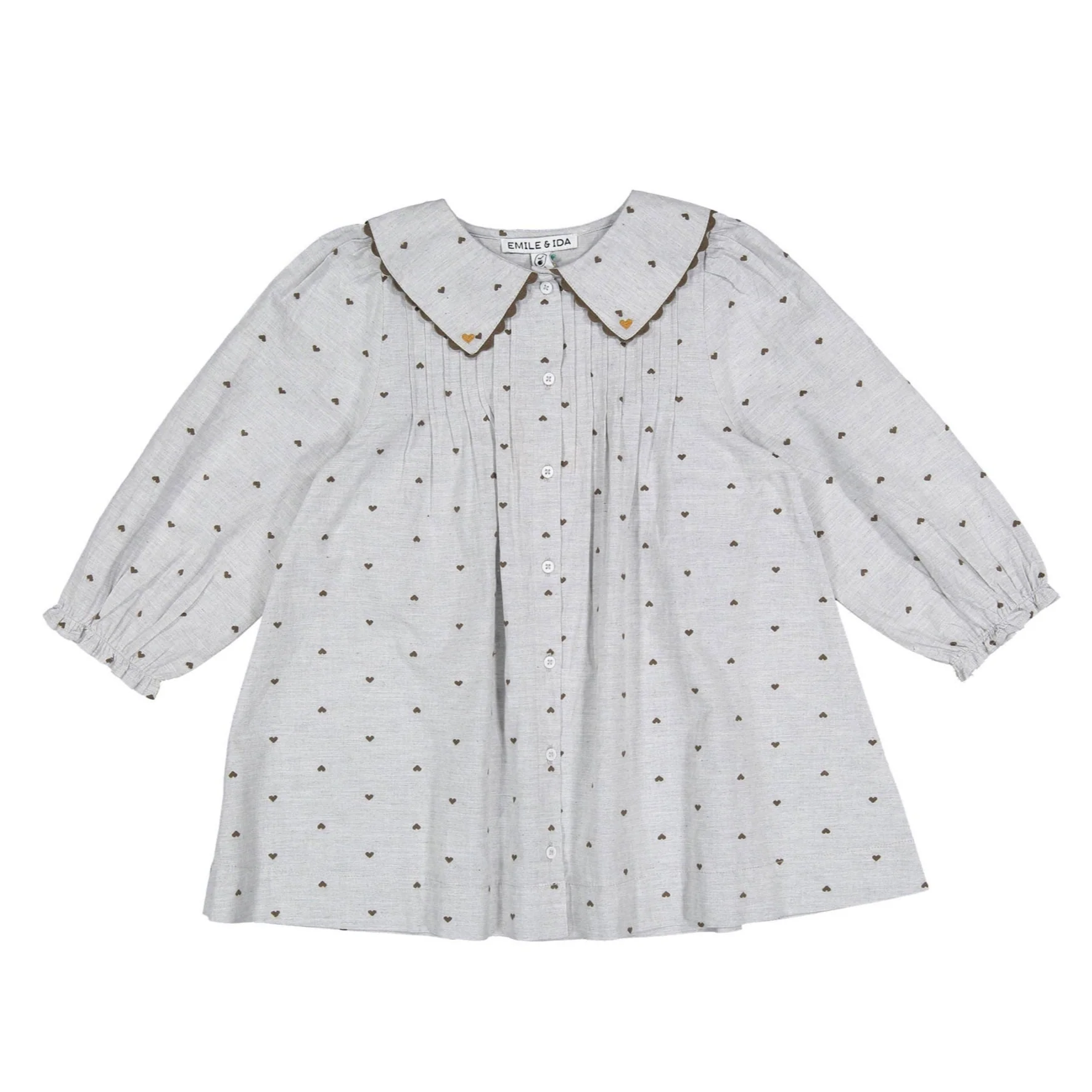 Emile et Ida Coeur Jacquard Dress