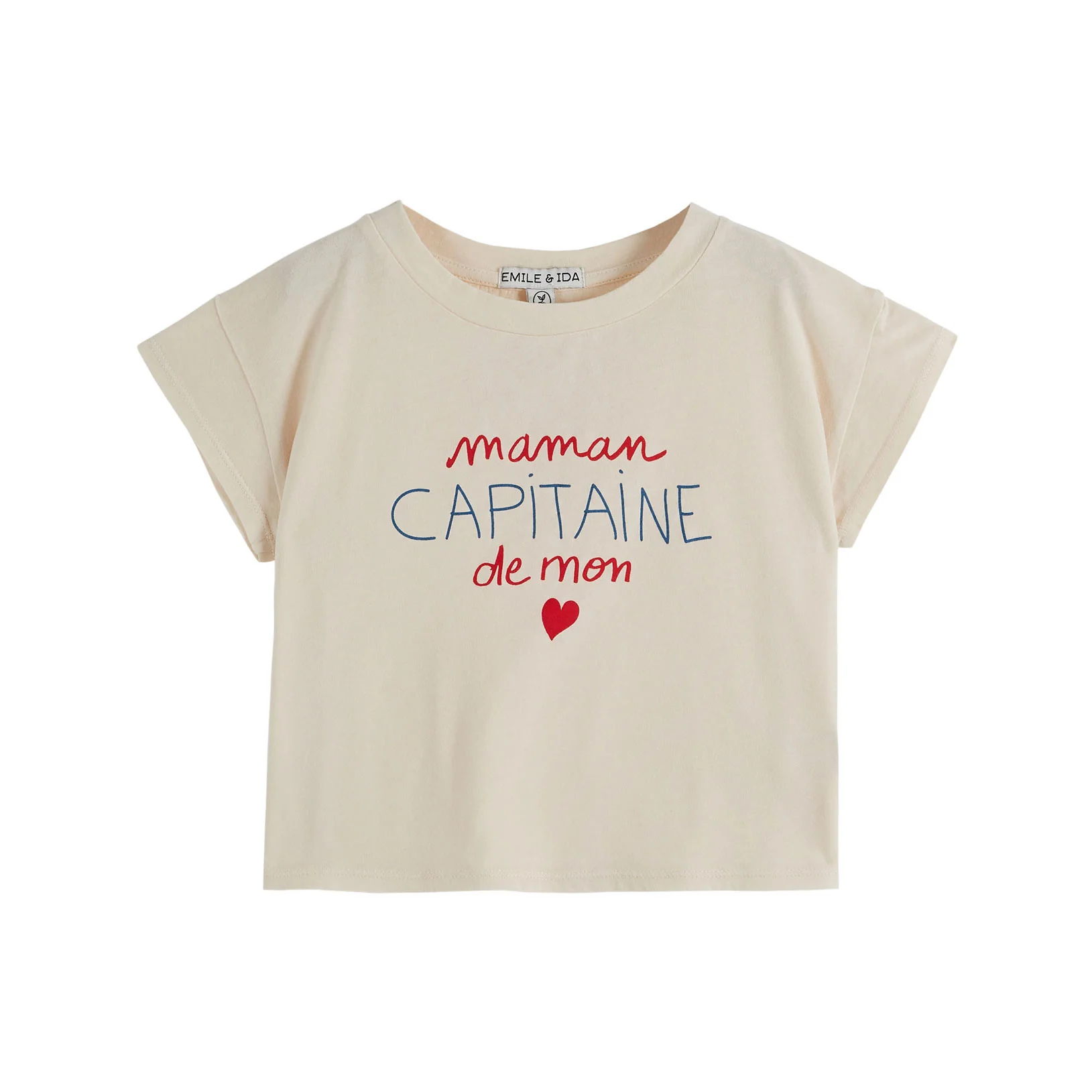 Emile et Ida Cream Captain T-Shirt