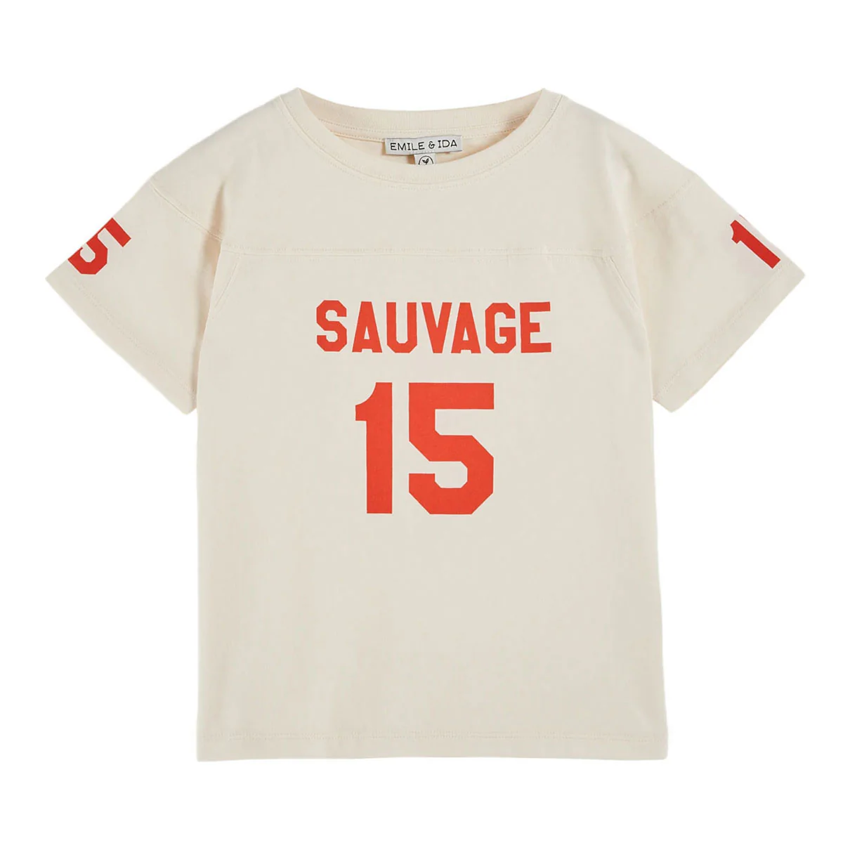 Emile et Ida Cream Number T-Shirt