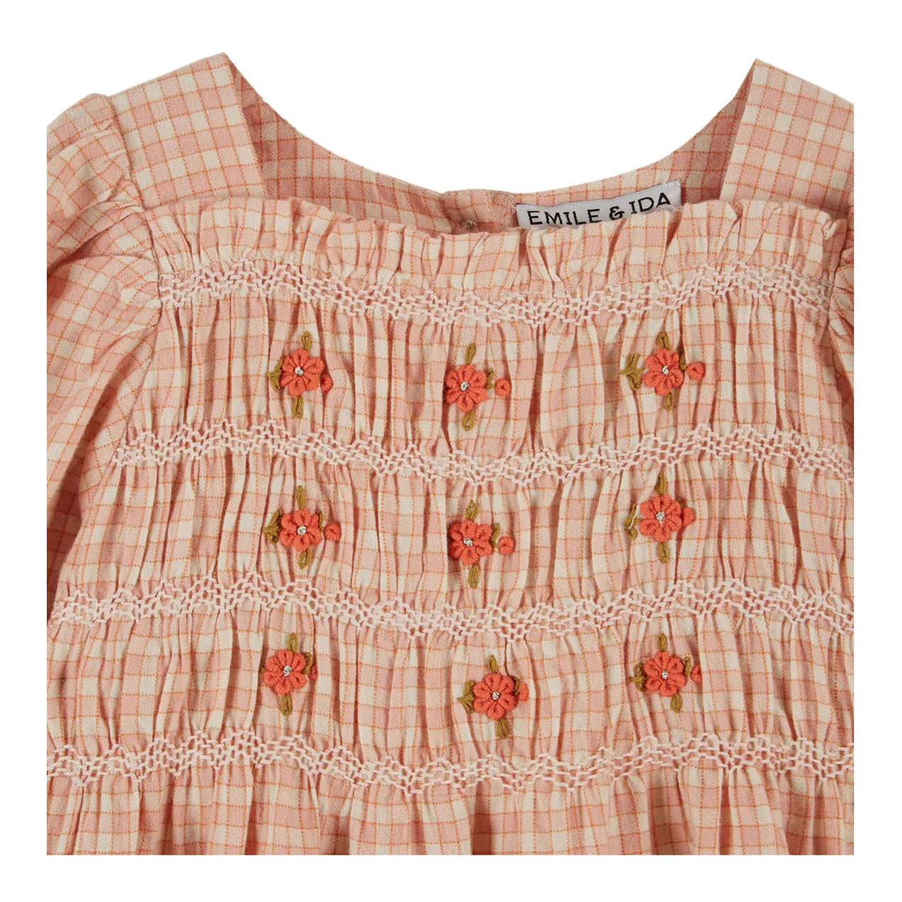 Emile et Ida Ecolier Smocked Dress - Image 3