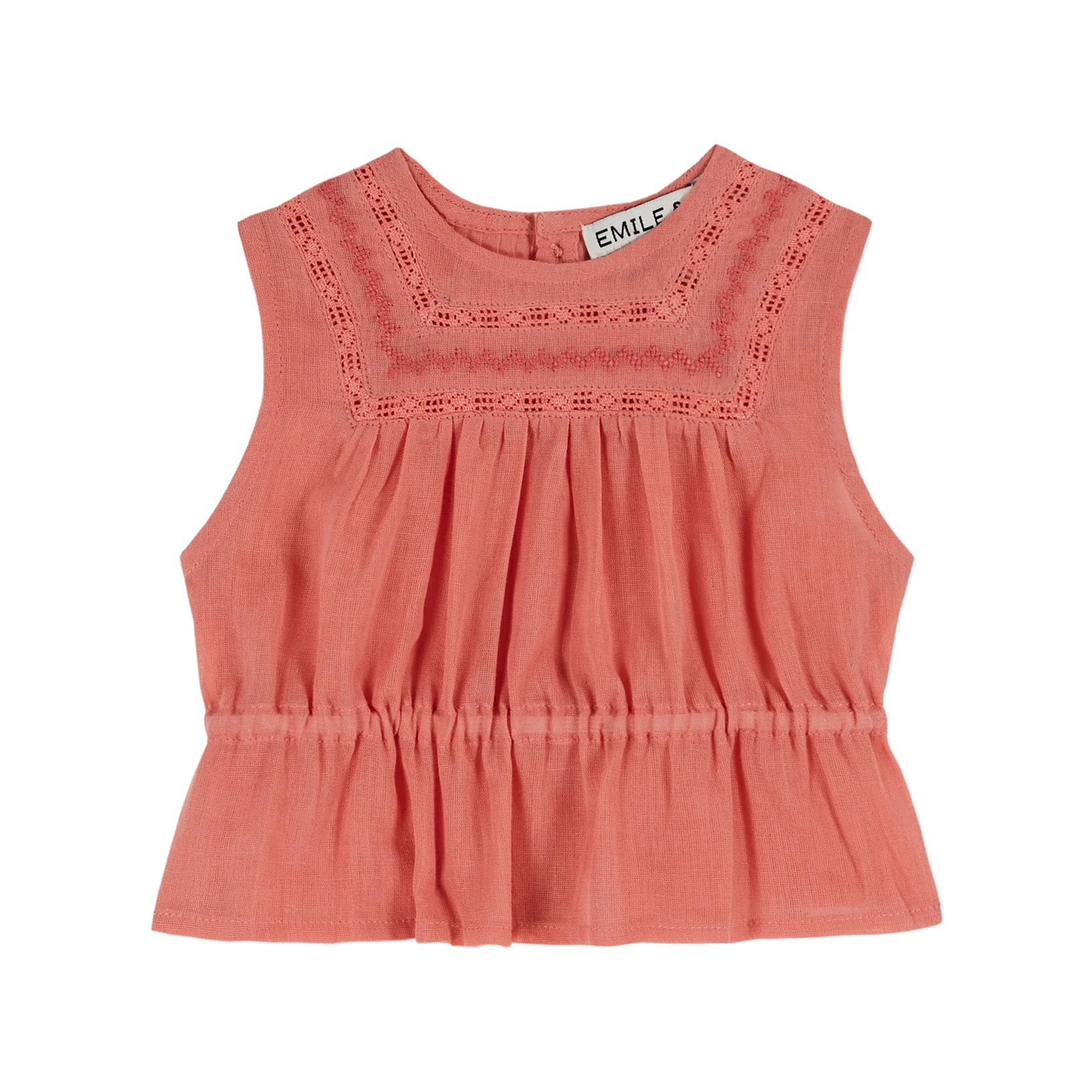 Emile et Ida Grenadine  Vintage Blouse