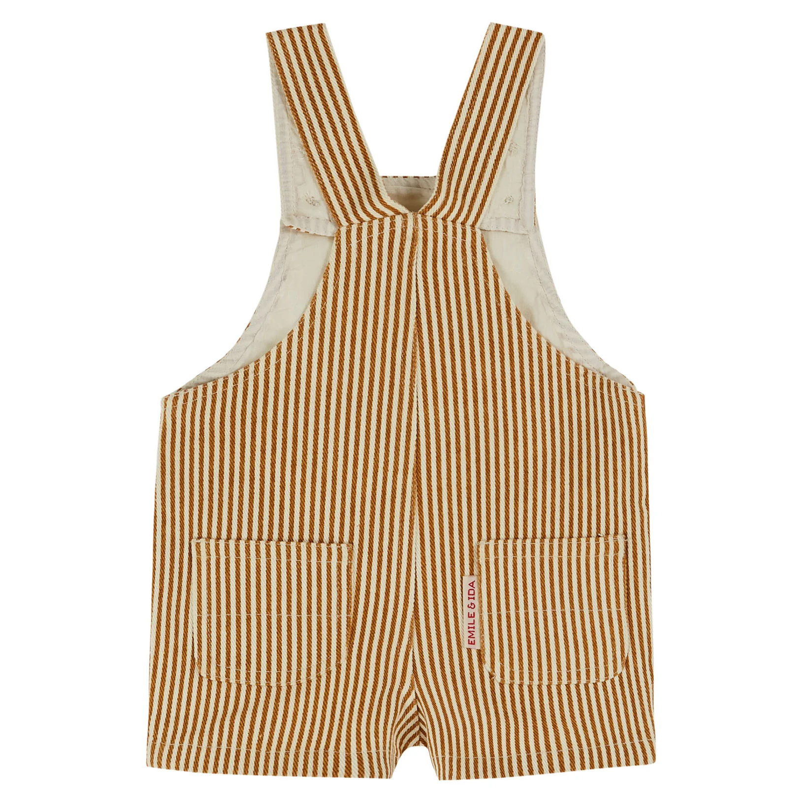 Emile et Ida Honey Stripe Salopette - Image 2