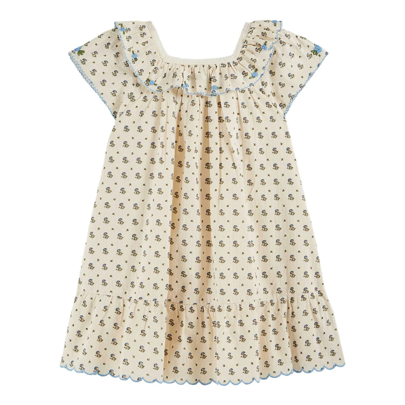 Emile et Ida Iris Print Dress