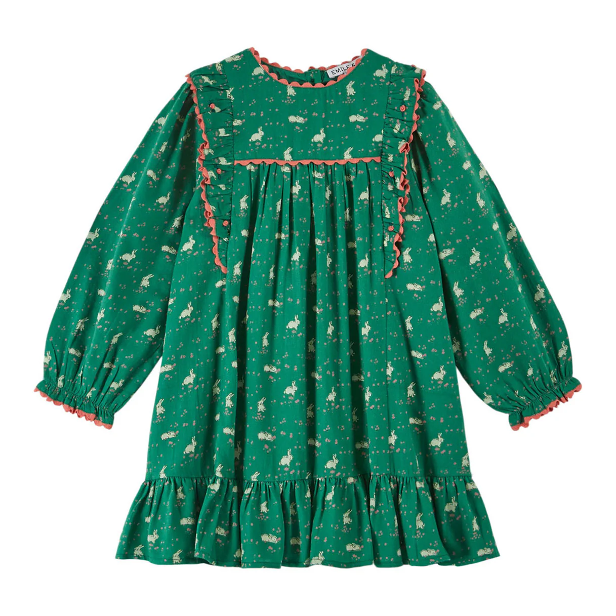 Emile et Ida Lapinou Printed Dress