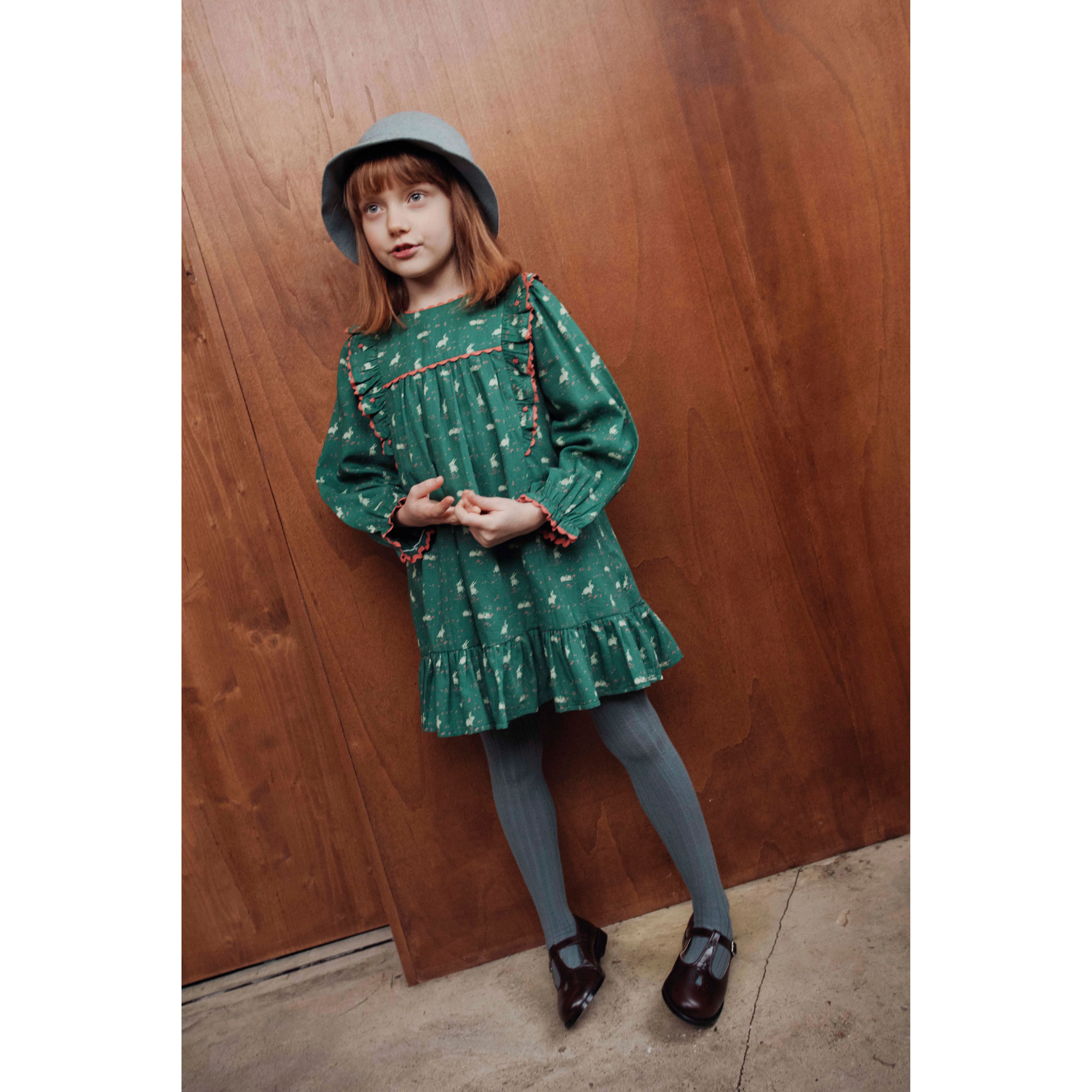 Emile et Ida Lapinou Printed Dress - Image 2