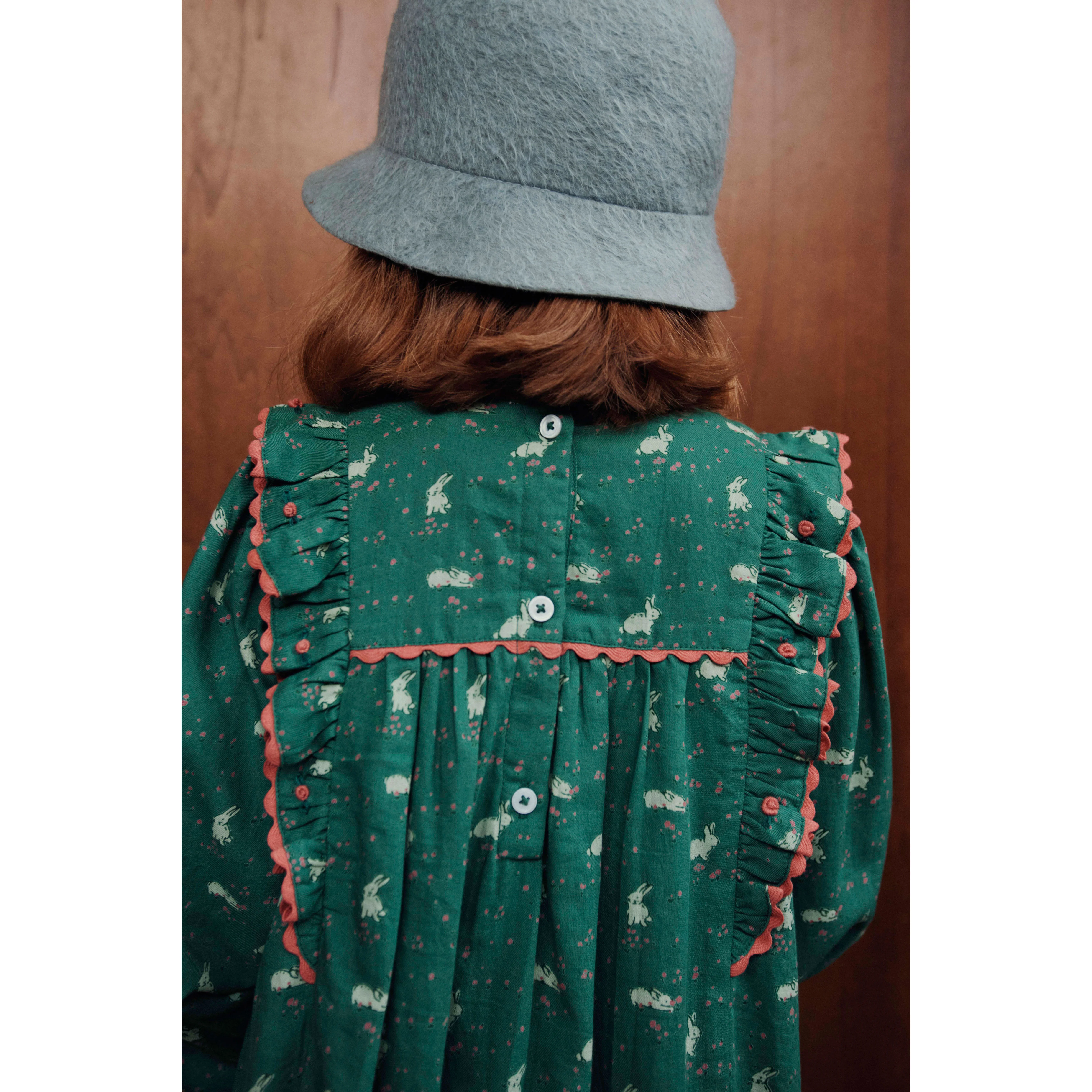Emile et Ida Lapinou Printed Dress - Image 4