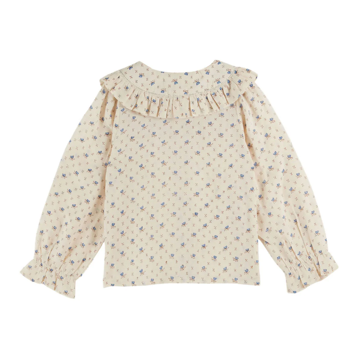 Emile et Ida Lazuli Block Print Blouse - Image 3