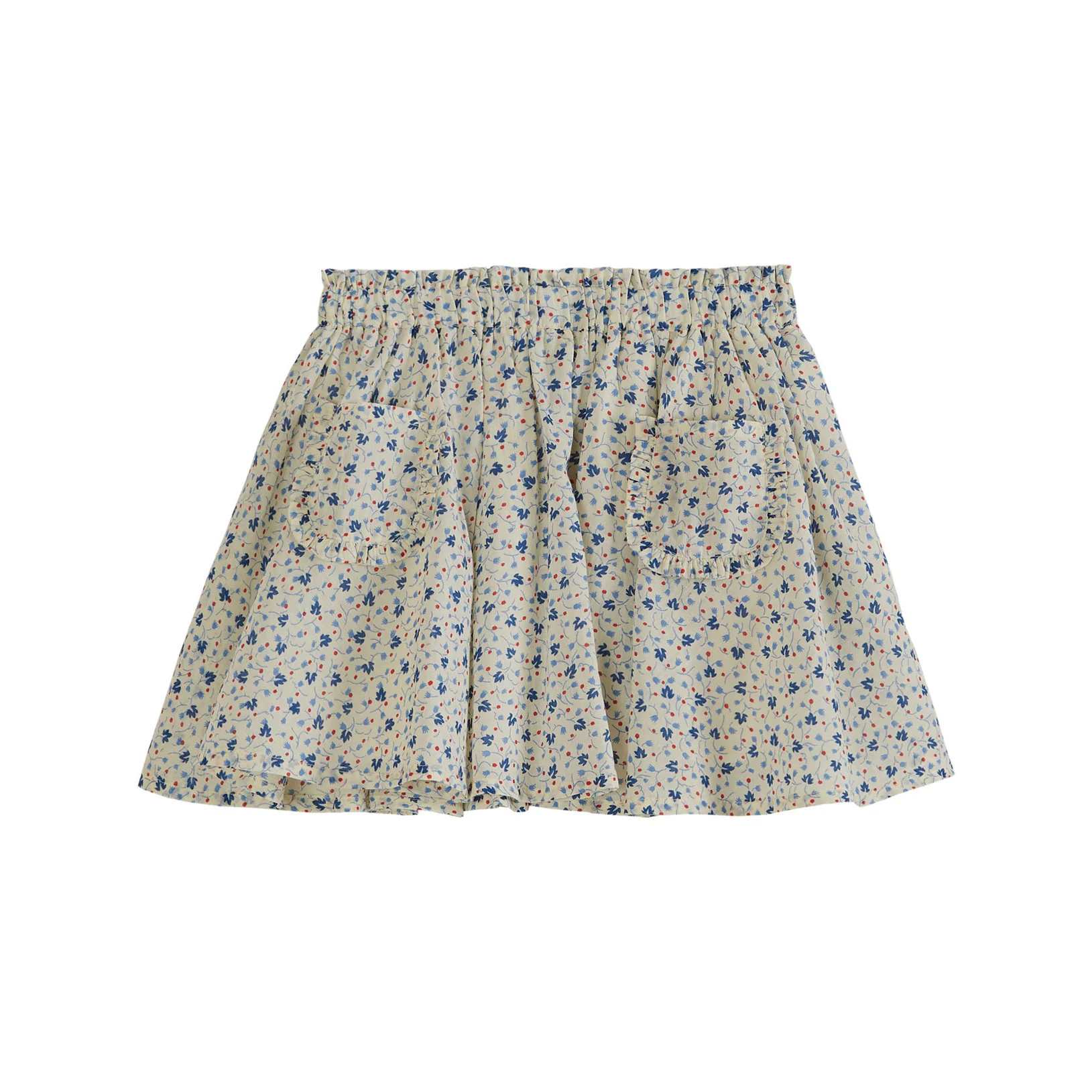 Emile et Ida Lily Flower  Allover  Skirt