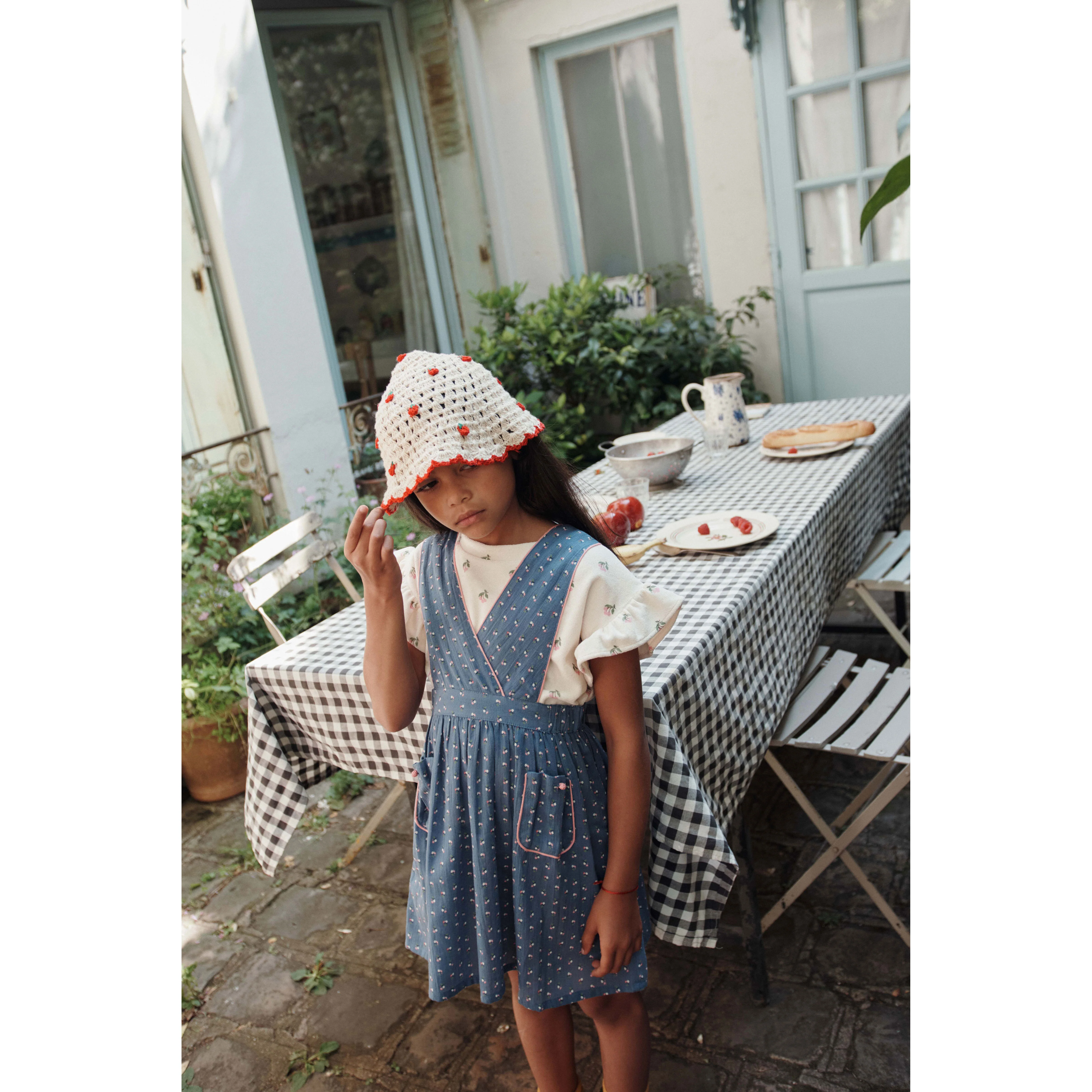 Emile et Ida Lizeron Printed Apron Dress - Image 2