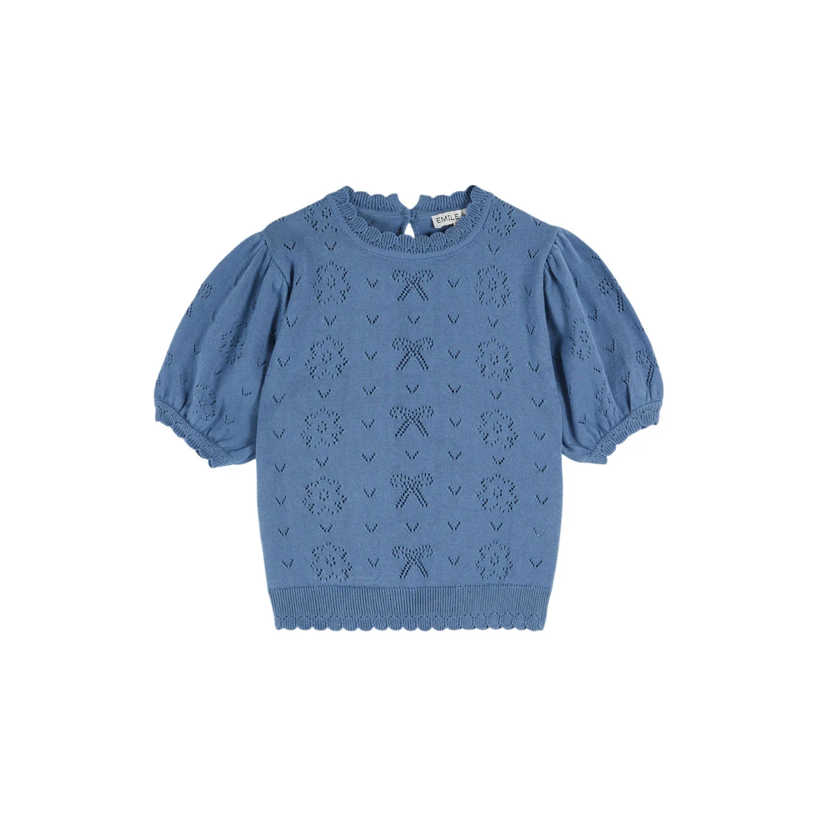 Emile et Ida Nuage Openwork Sweater