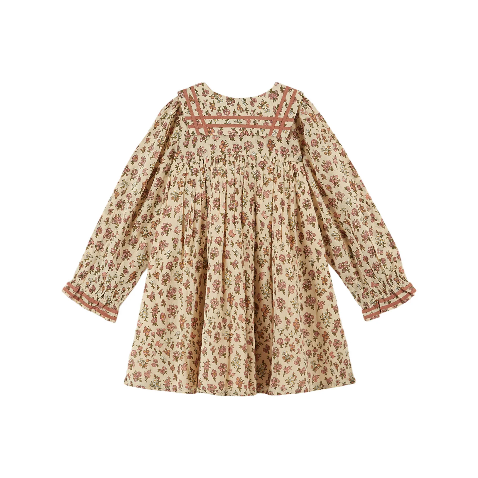 Emile et Ida Rose Country Sailor Collar Dress - Image 2