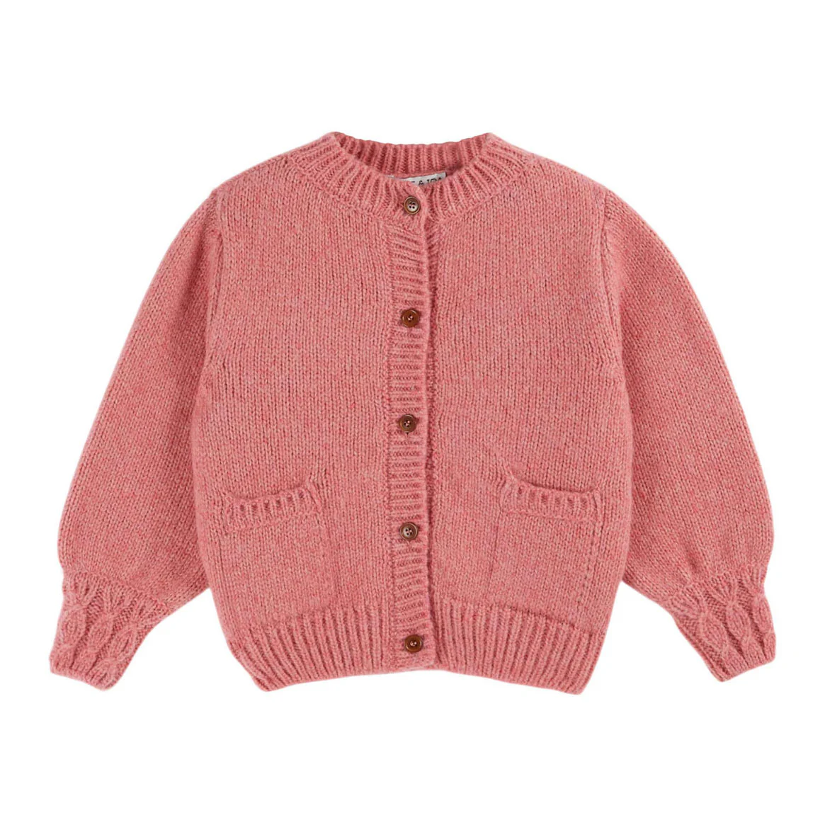 Emile et Ida Rose Doudou Cardigan