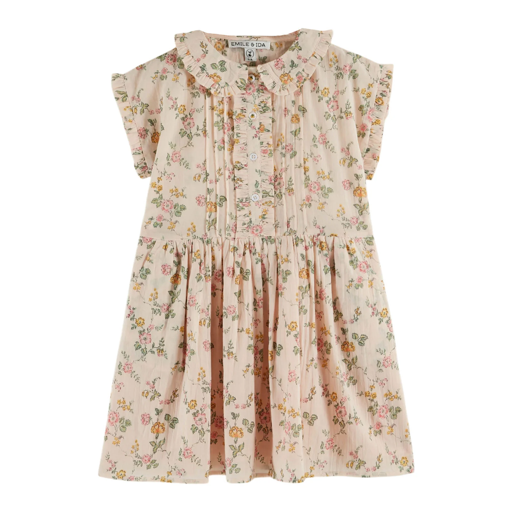 Emile et Ida Rose Print Dress