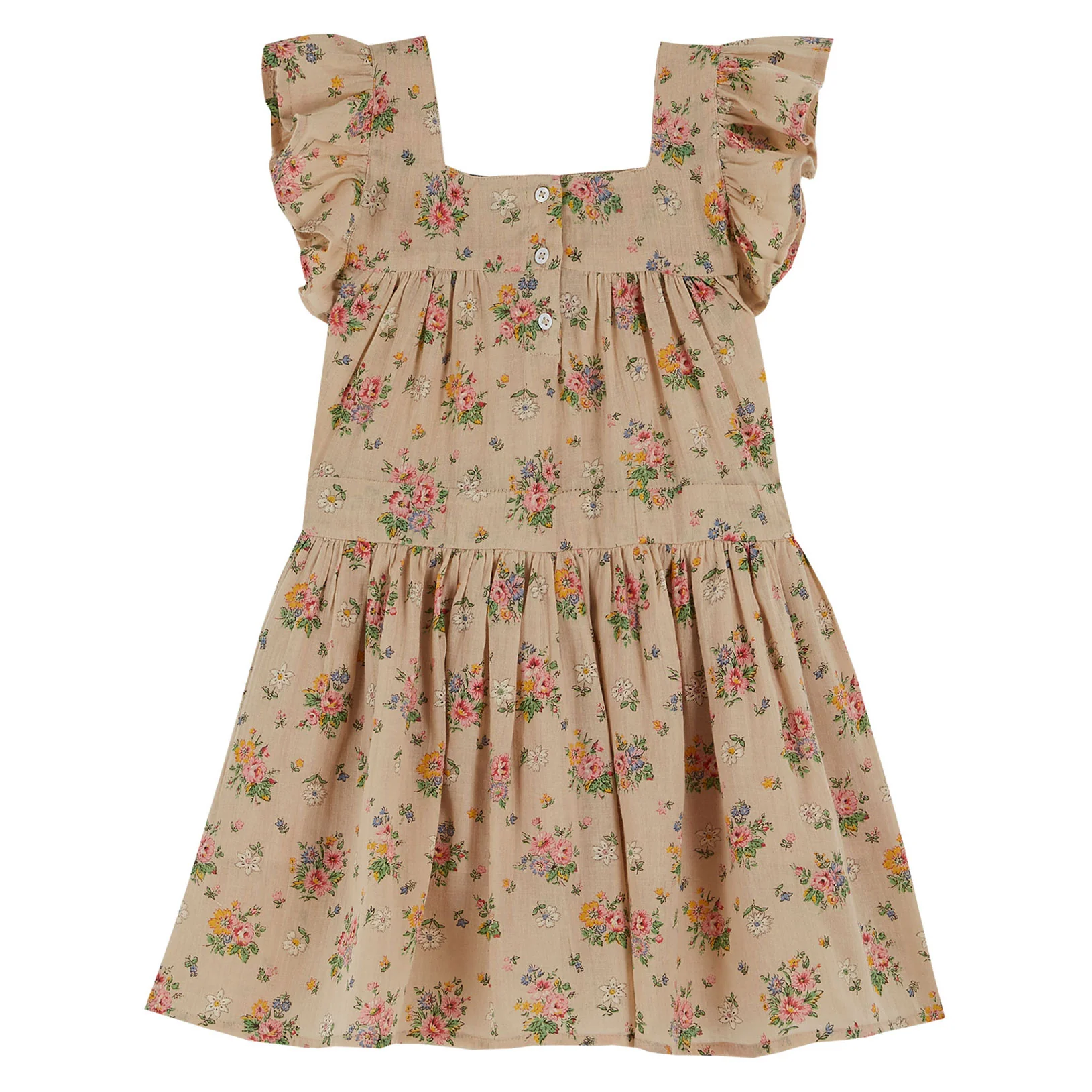 Emile et Ida Vintage Floral Dress - Image 2