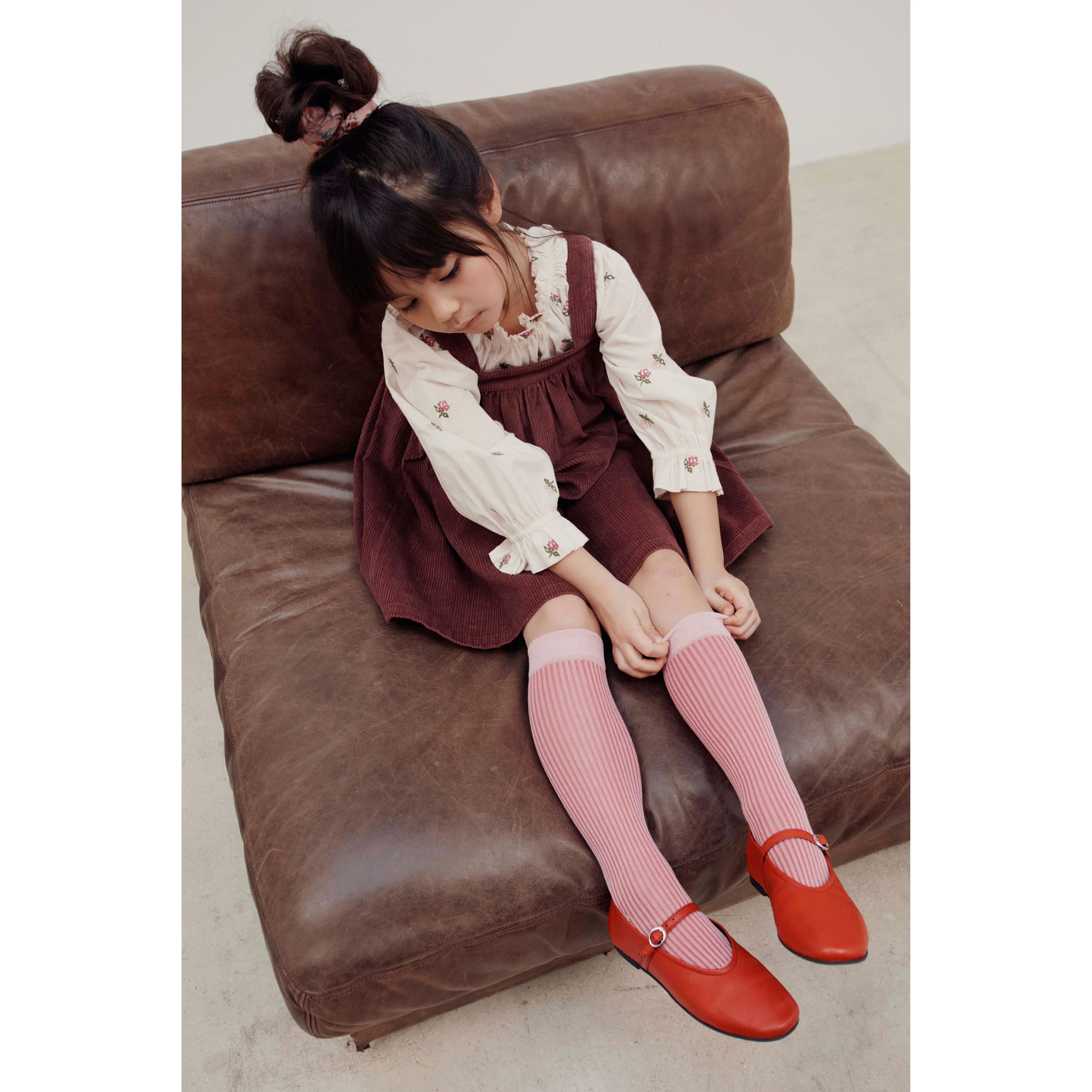 Emile et Ida Violine Corduroy Dress - Image 2